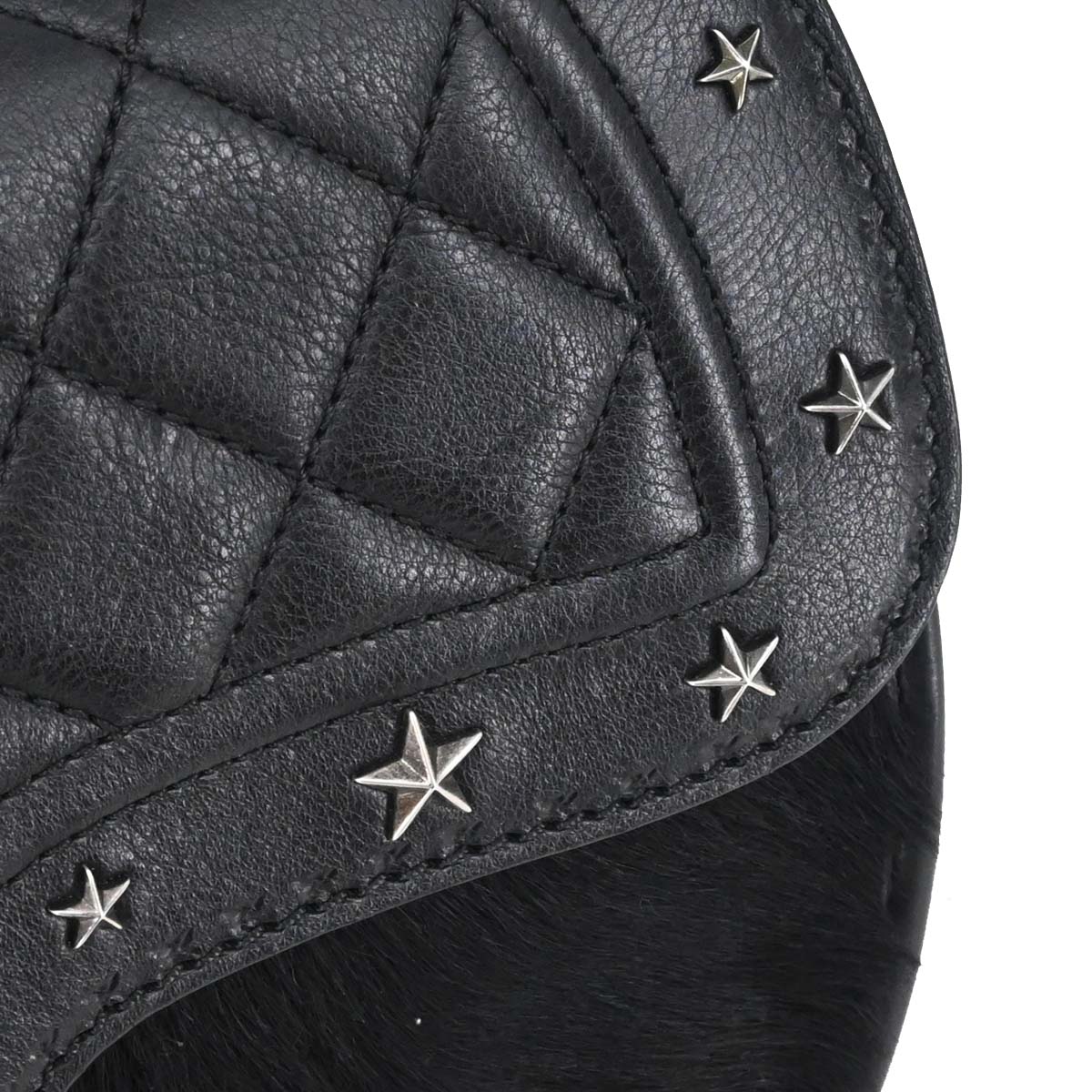 Chanel 2014 Brown Calfskin Pony Hair Paris-Dallas Saddle Shoulder Bag - Image 9