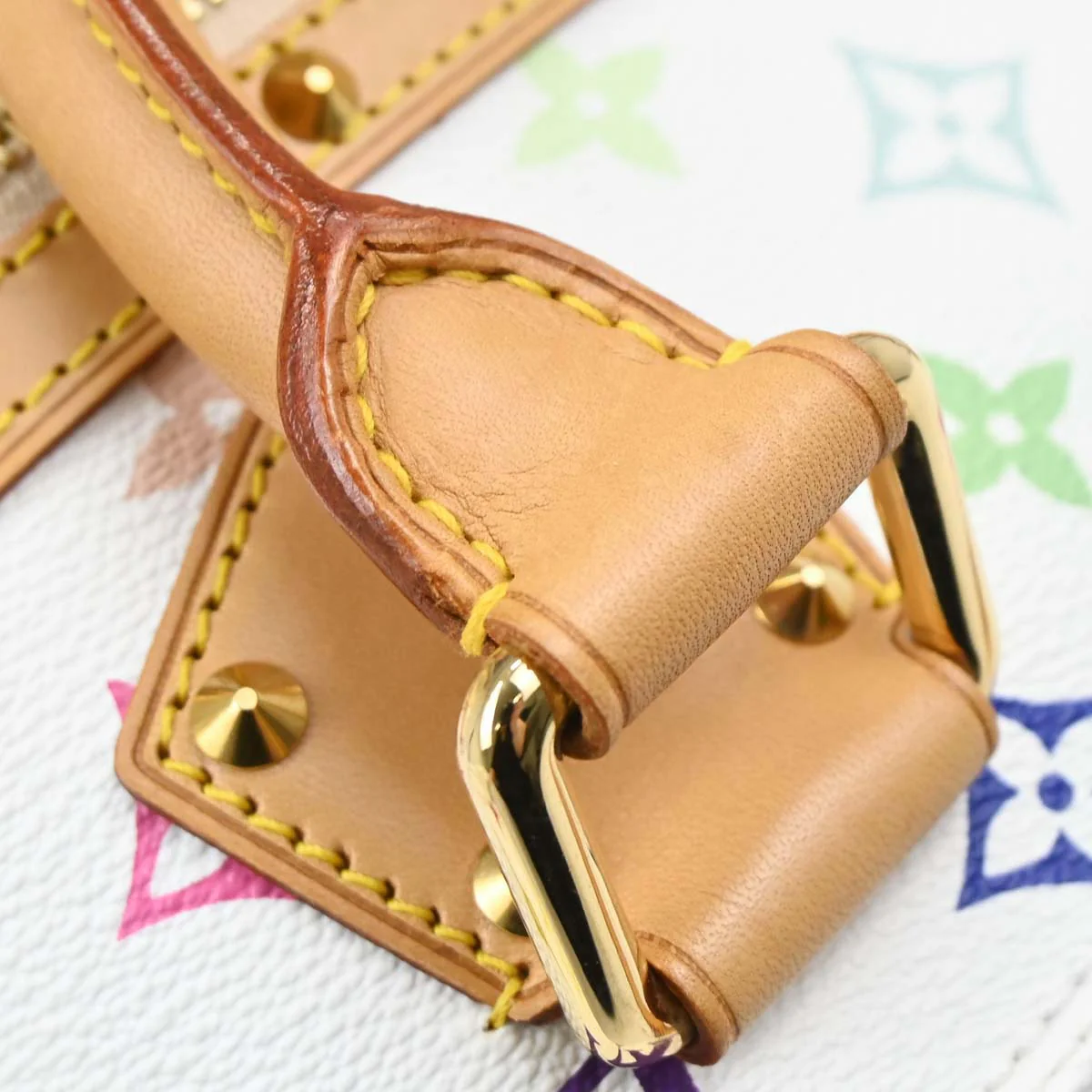 Louis Vuitton 2003 White Monogram Multicolor Alma Handbag M92647 - Image 15