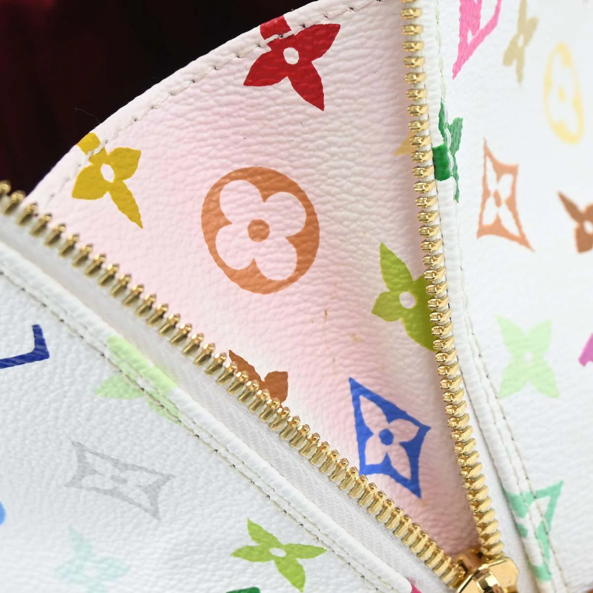 Louis Vuitton 2003 White Monogram Multicolor Alma Handbag M92647 - Image 17