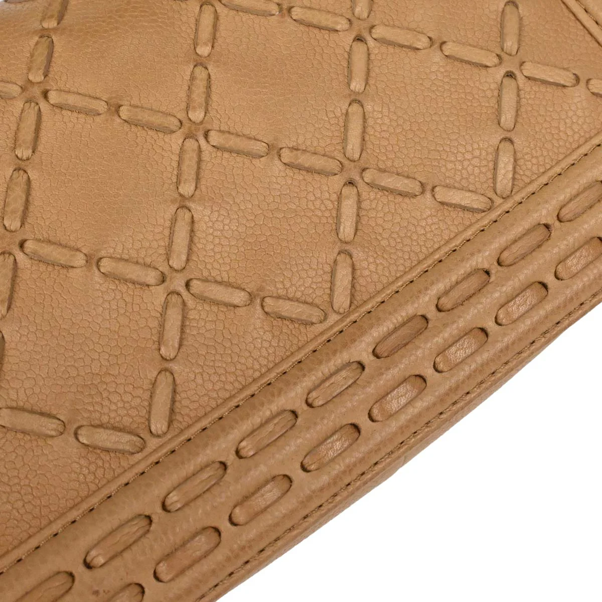 Boy Chanel 2014 Beige Caviar Medium Chain Shoulder Bag - Image 6
