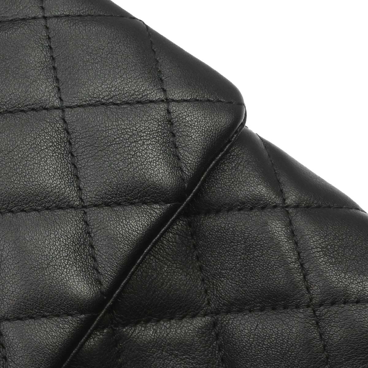 Chanel Black Calfskin Cambon Ligne Shoulder Bag - Image 12