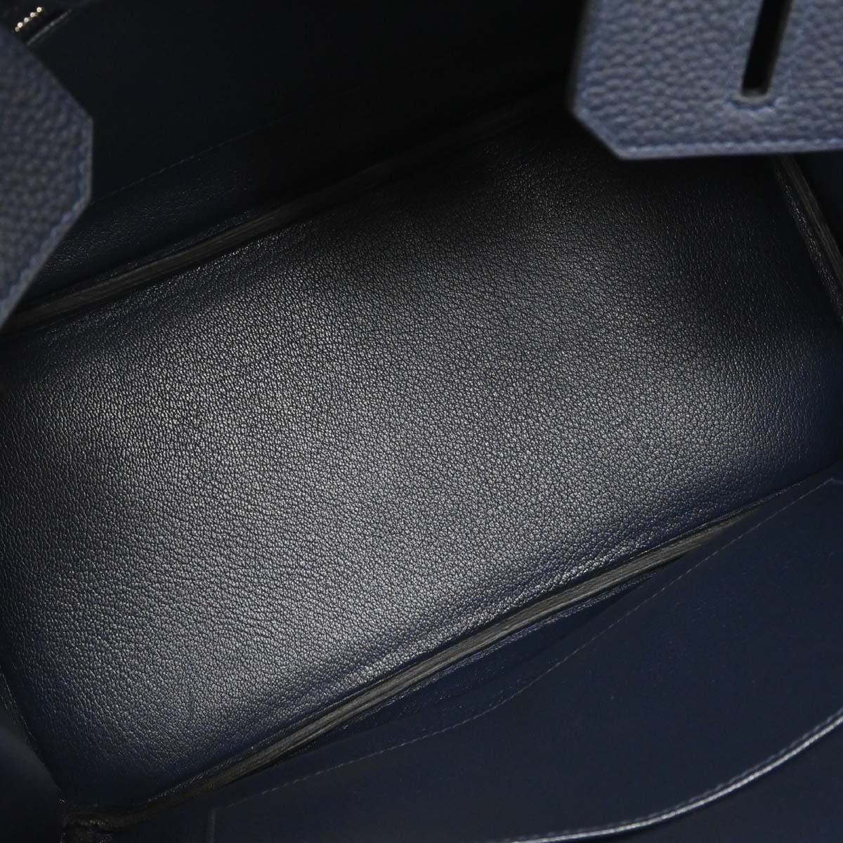 Hermes Blue Nuit Togo Birkin 30 Handbag - Image 17