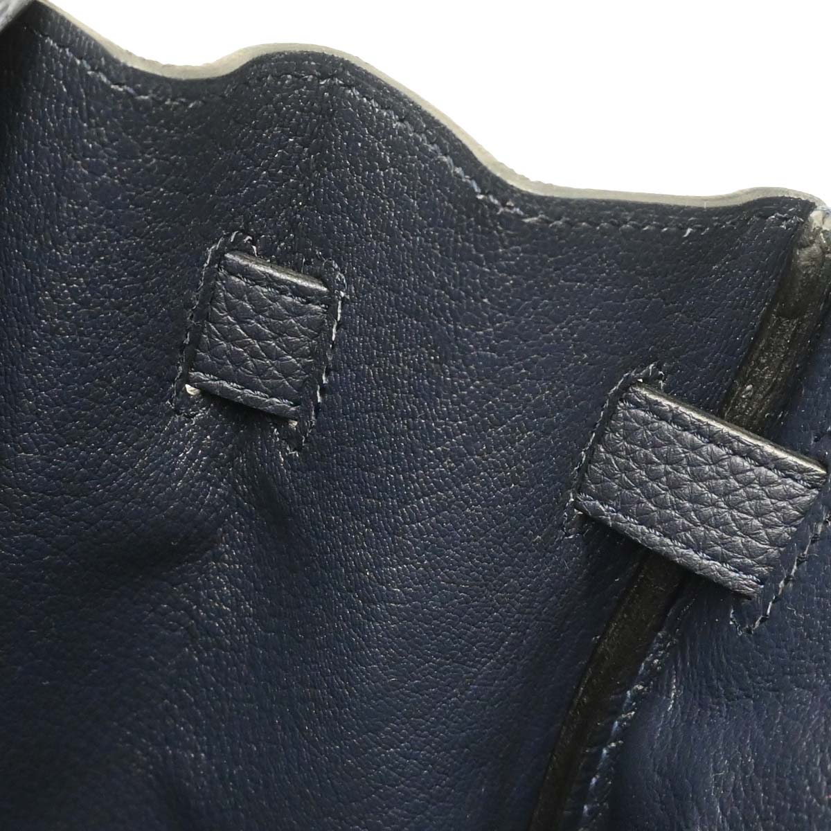 Hermes Blue Nuit Togo Birkin 30 Handbag - Image 19