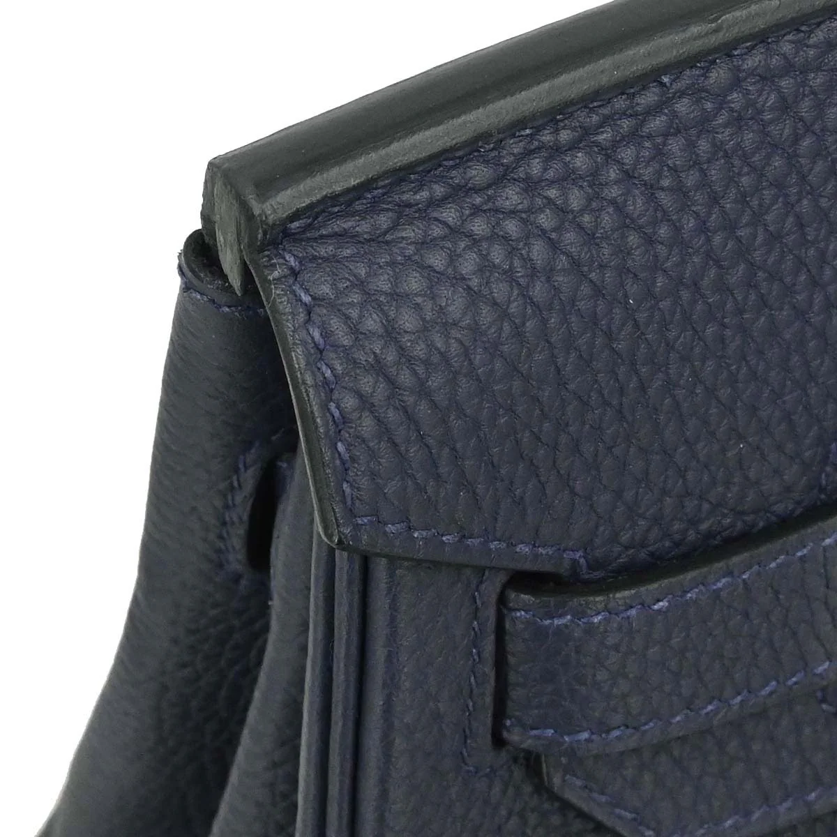 Hermes Blue Nuit Togo Birkin 30 Handbag - Image 5
