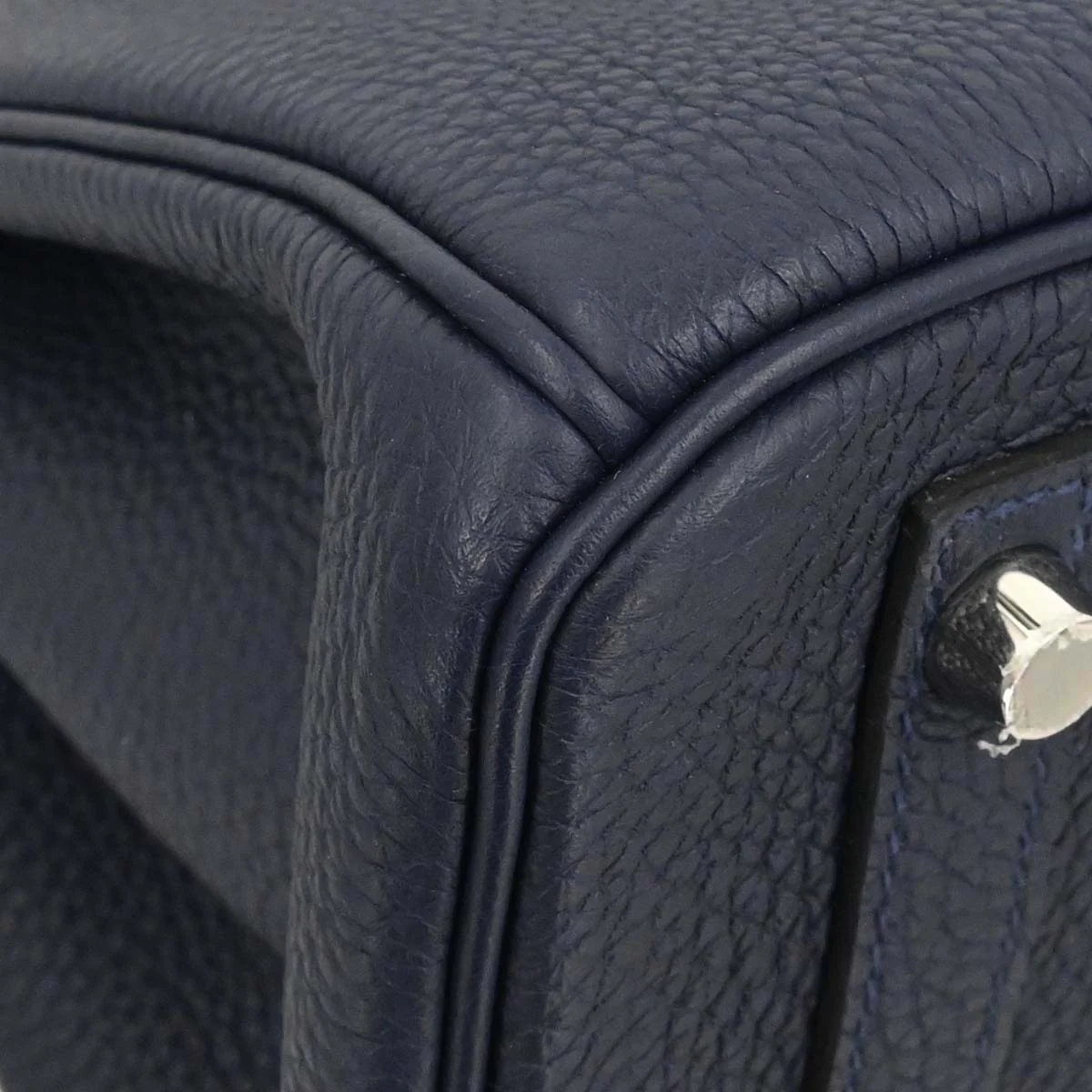 Hermes Blue Nuit Togo Birkin 30 Handbag - Image 7