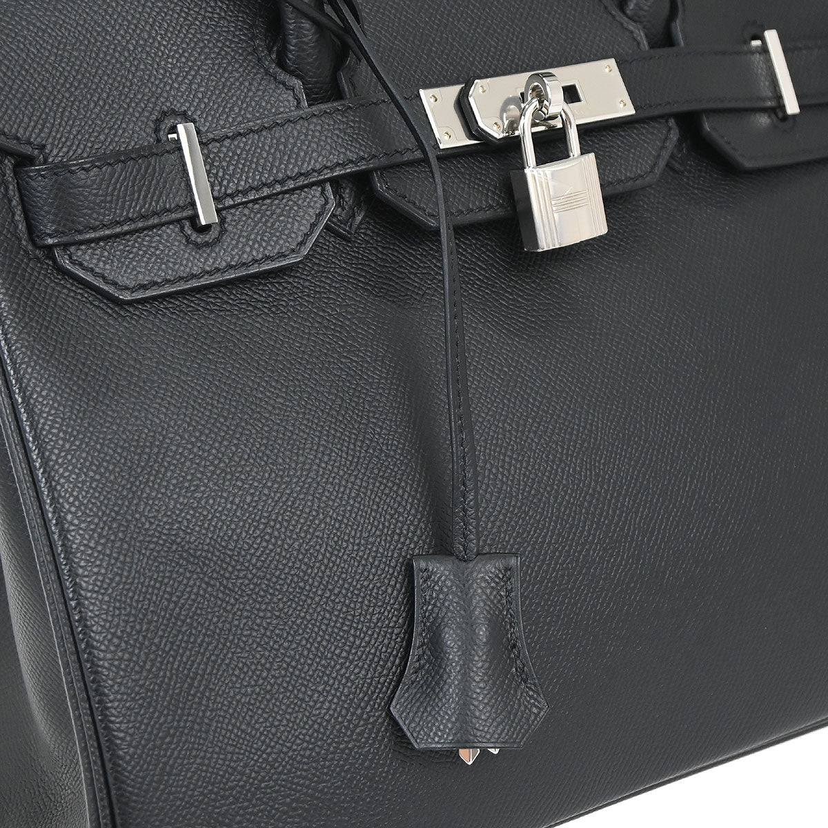 Hermes Black Epsom Birkin 30 Handbag - Image 10