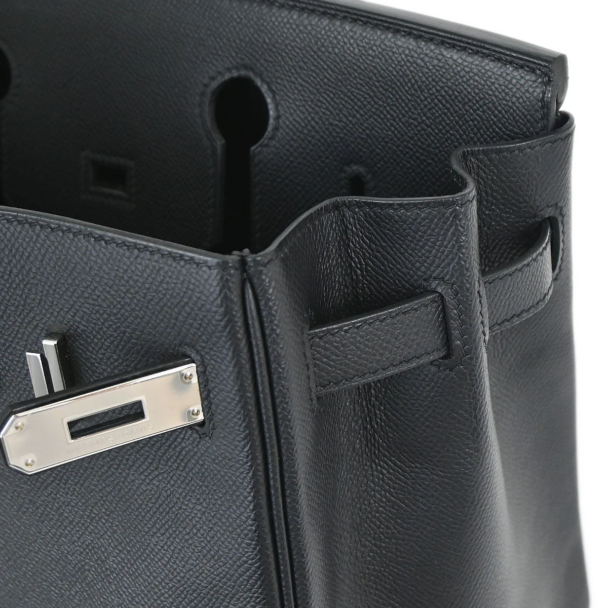 Hermes Black Epsom Birkin 30 Handbag - Image 13