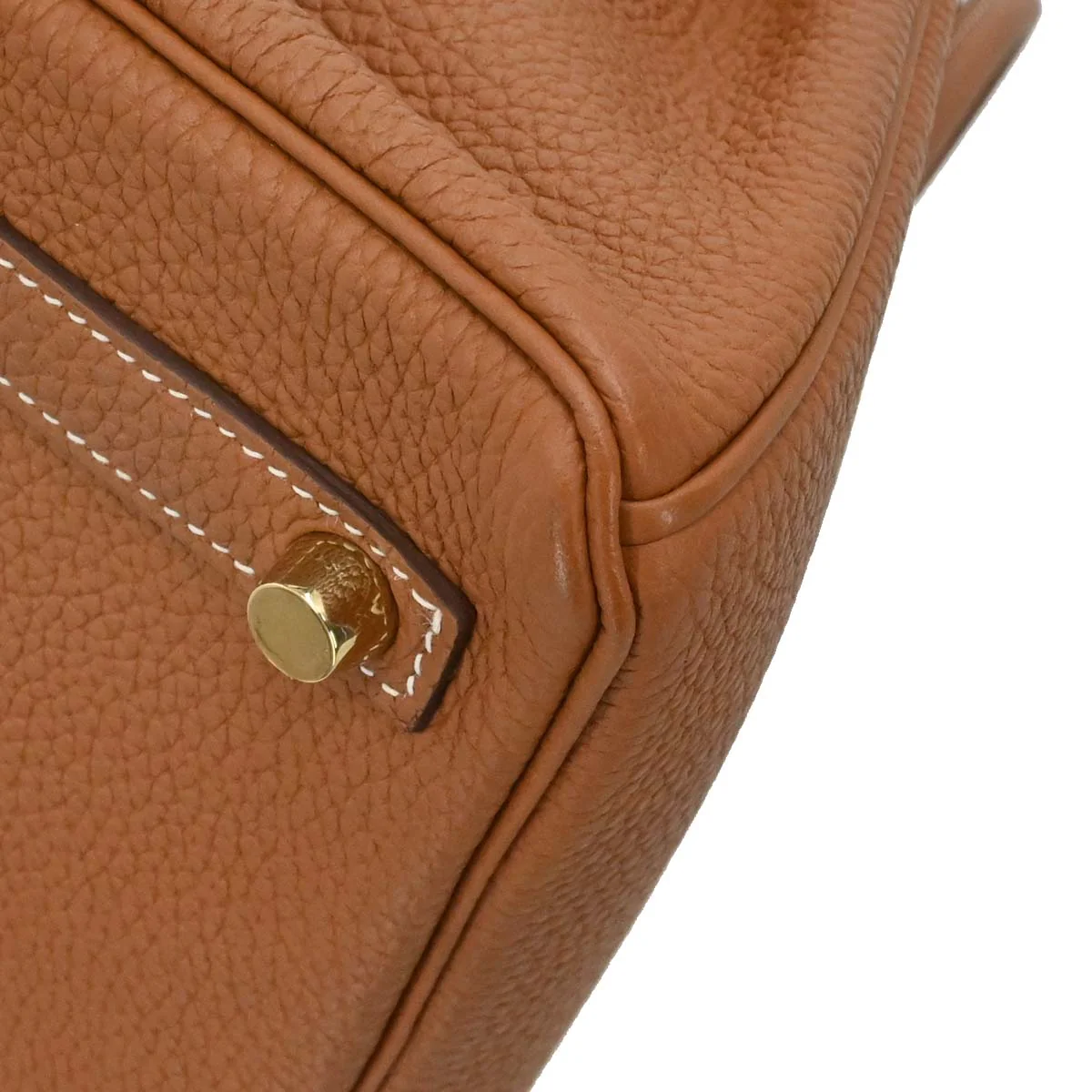Hermes Gold Togo Birkin 25 Handbag - Image 12