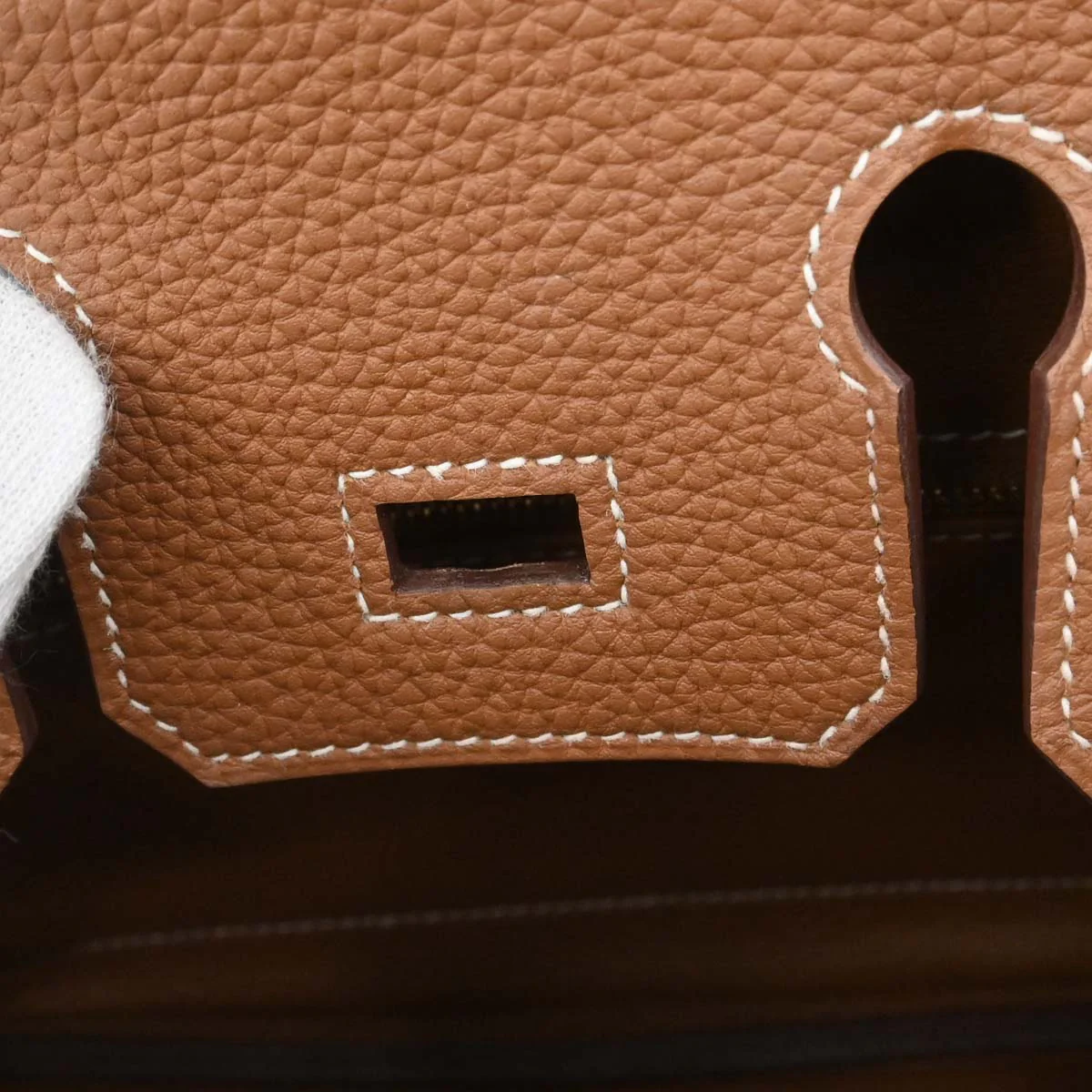 Hermes Gold Togo Birkin 25 Handbag - Image 17