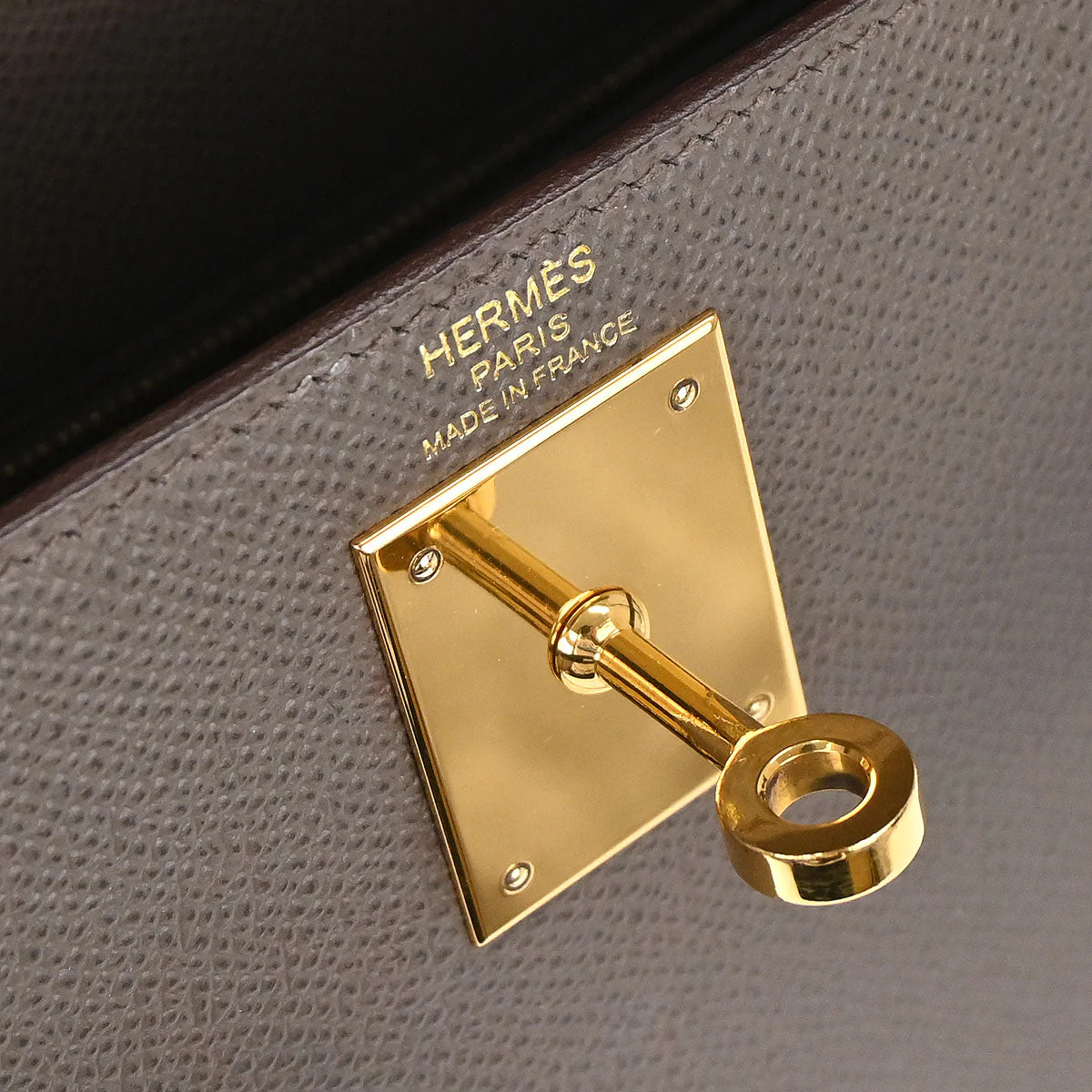 Hermes Etain Epsom Kelly 28 Sellier 2way Shoulder Handbag - Image 16