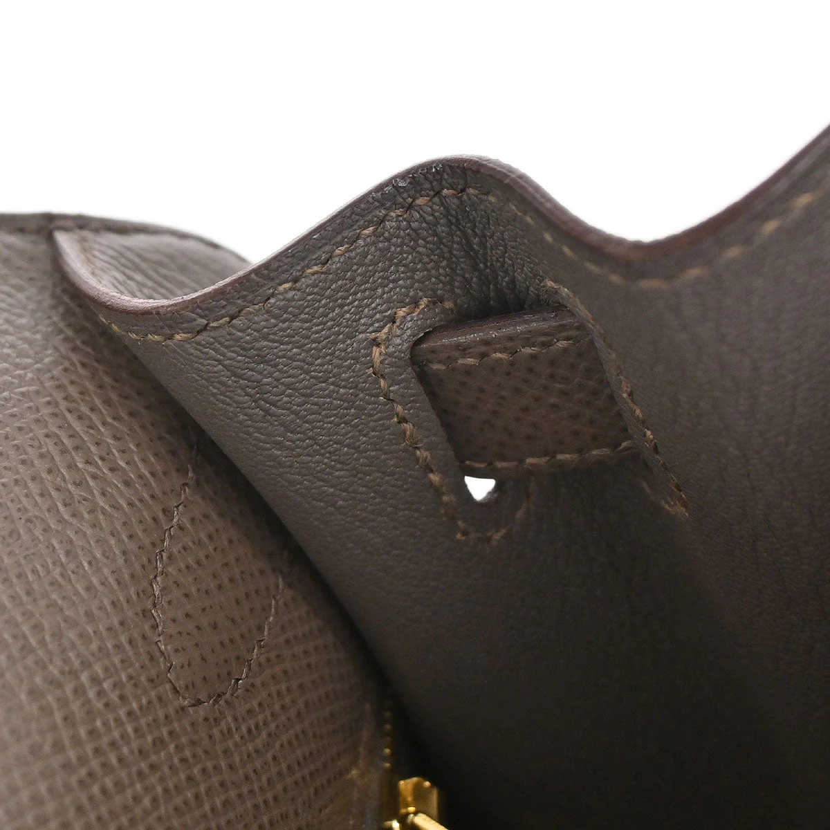 Hermes Etain Epsom Kelly 28 Sellier 2way Shoulder Handbag - Image 19