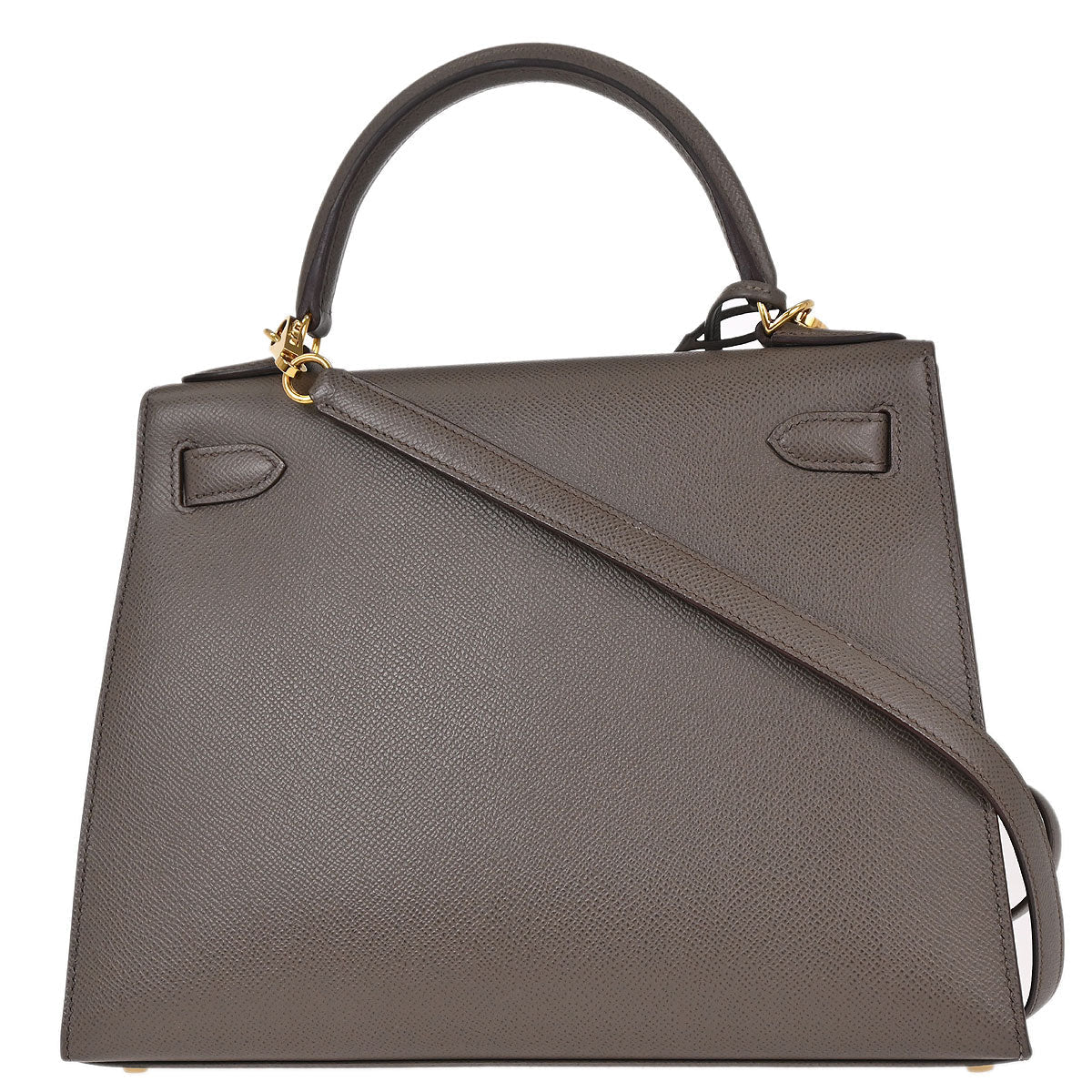 Hermes Etain Epsom Kelly 28 Sellier 2way Shoulder Handbag - Image 2