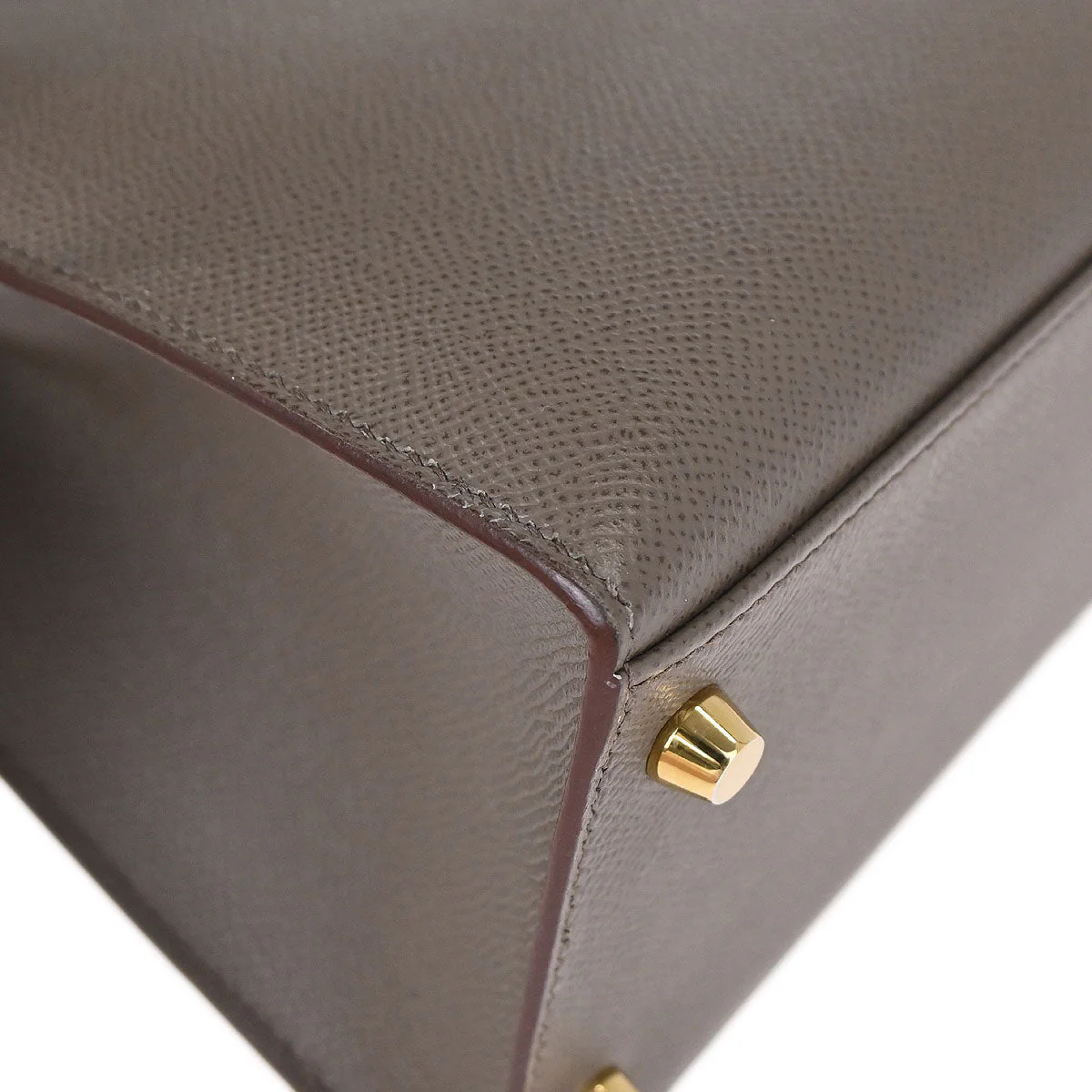 Hermes Etain Epsom Kelly 28 Sellier 2way Shoulder Handbag - Image 7