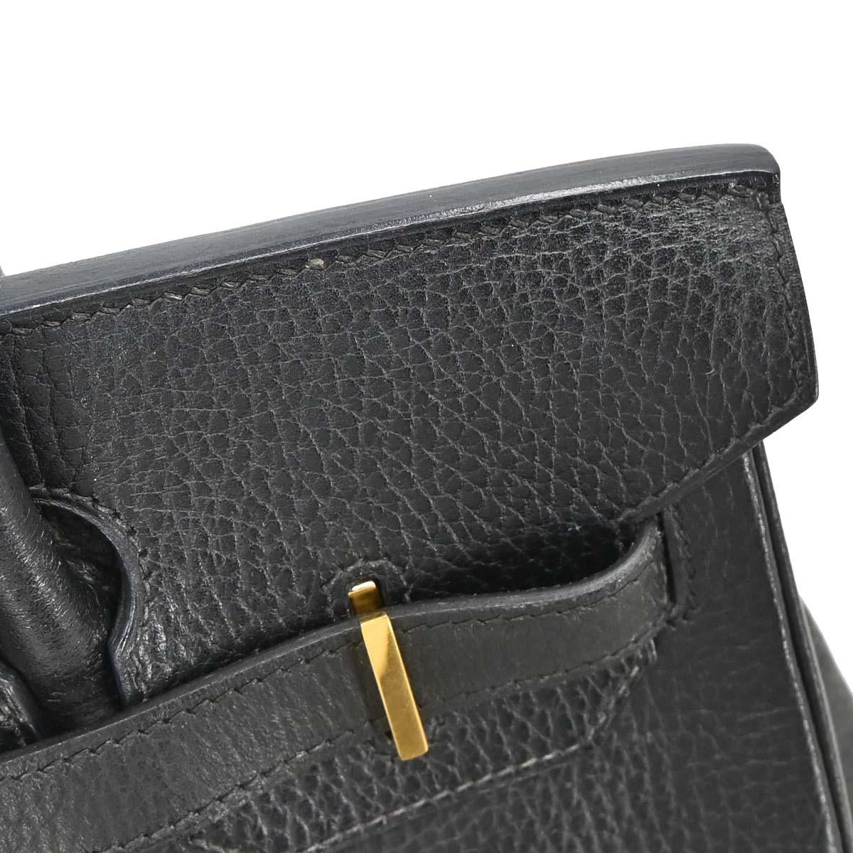 Hermes Black Ardennes Birkin 30 Handbag - Image 3