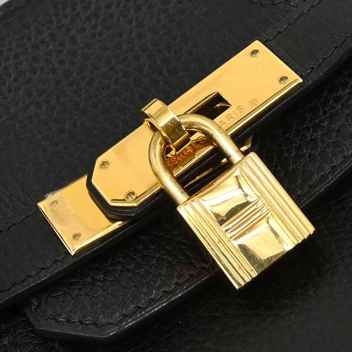 Hermes Black Ardennes Birkin 30 Handbag - Image 5