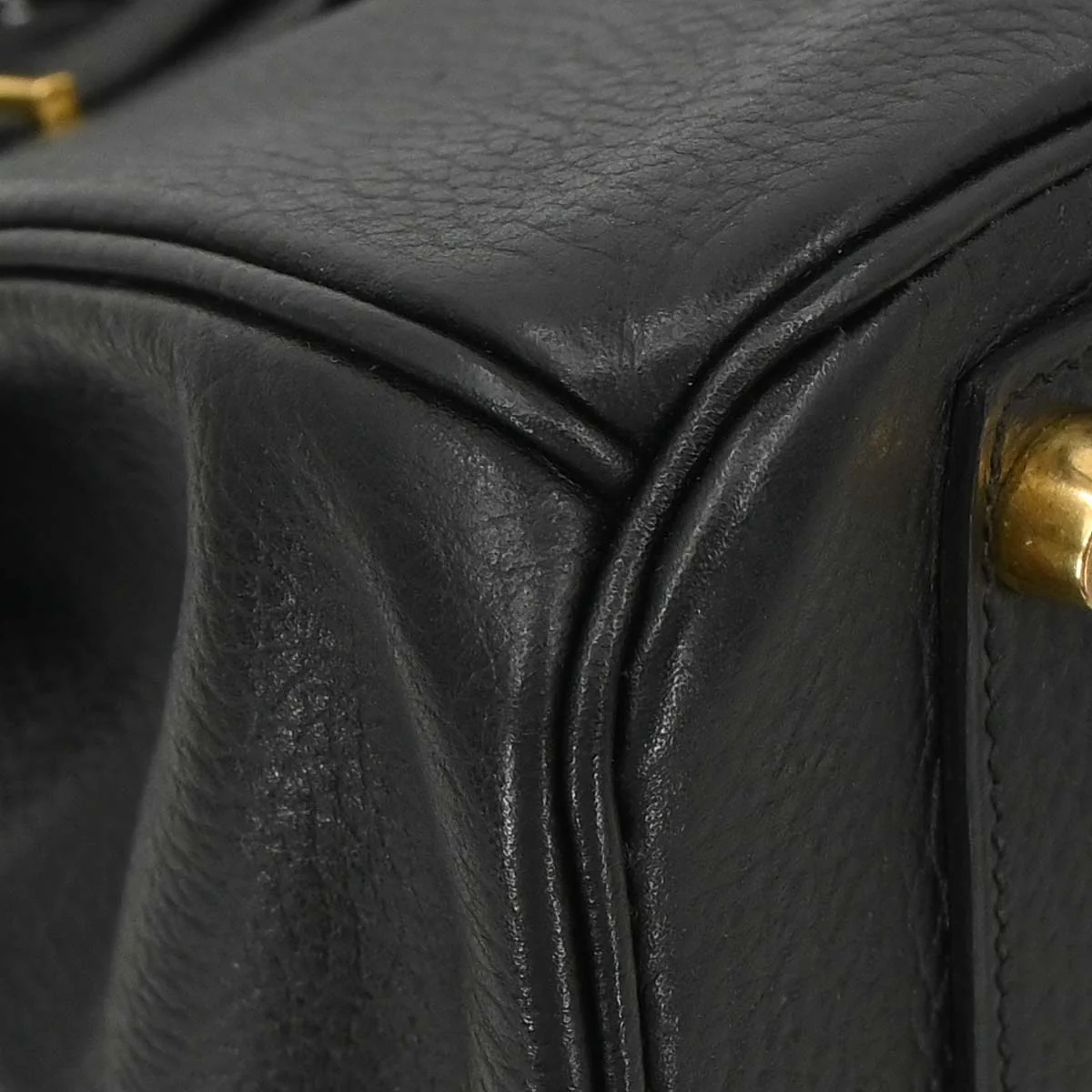 Hermes Black Ardennes Birkin 30 Handbag - Image 7