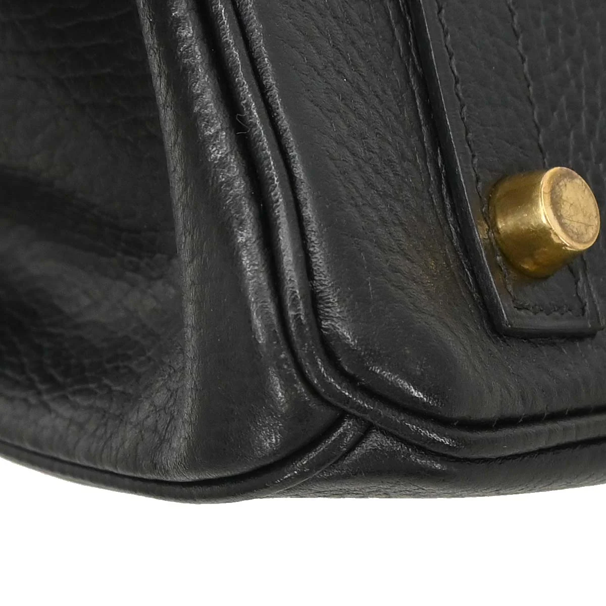 Hermes Black Ardennes Birkin 30 Handbag - Image 8