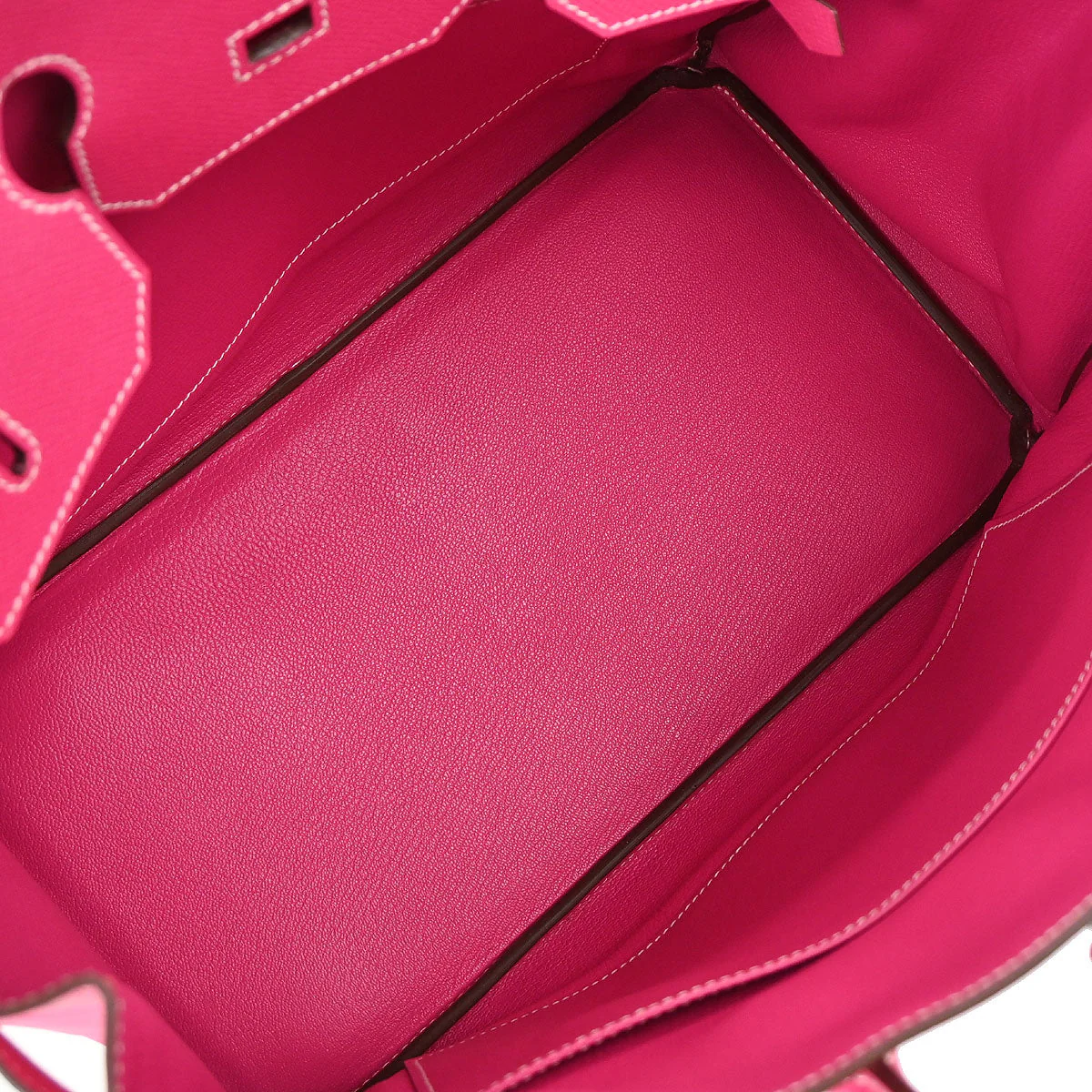 Hermes Rose tyrien Epsom Birkin 35 Handbag - Image 16