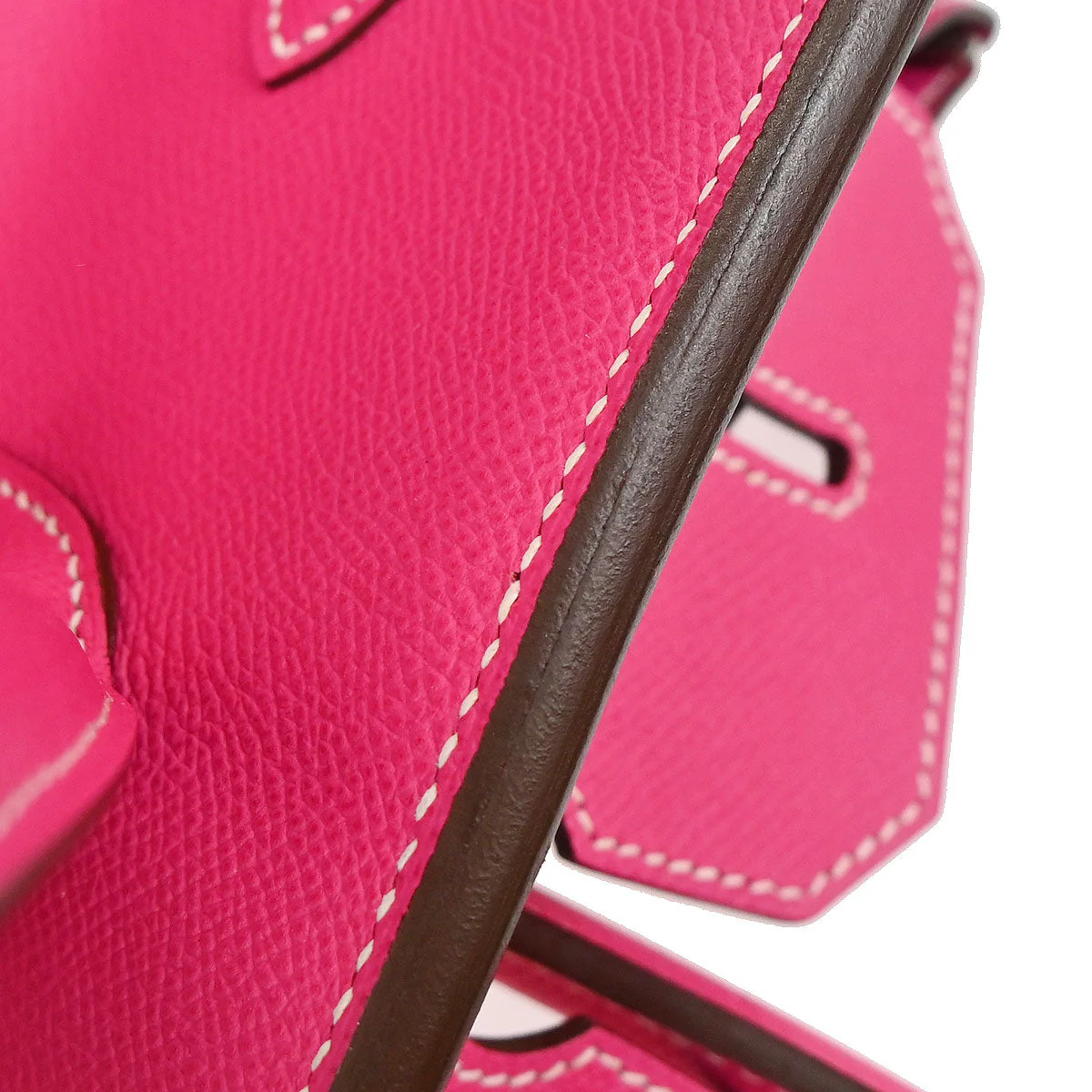 Hermes Rose tyrien Epsom Birkin 35 Handbag - Image 20