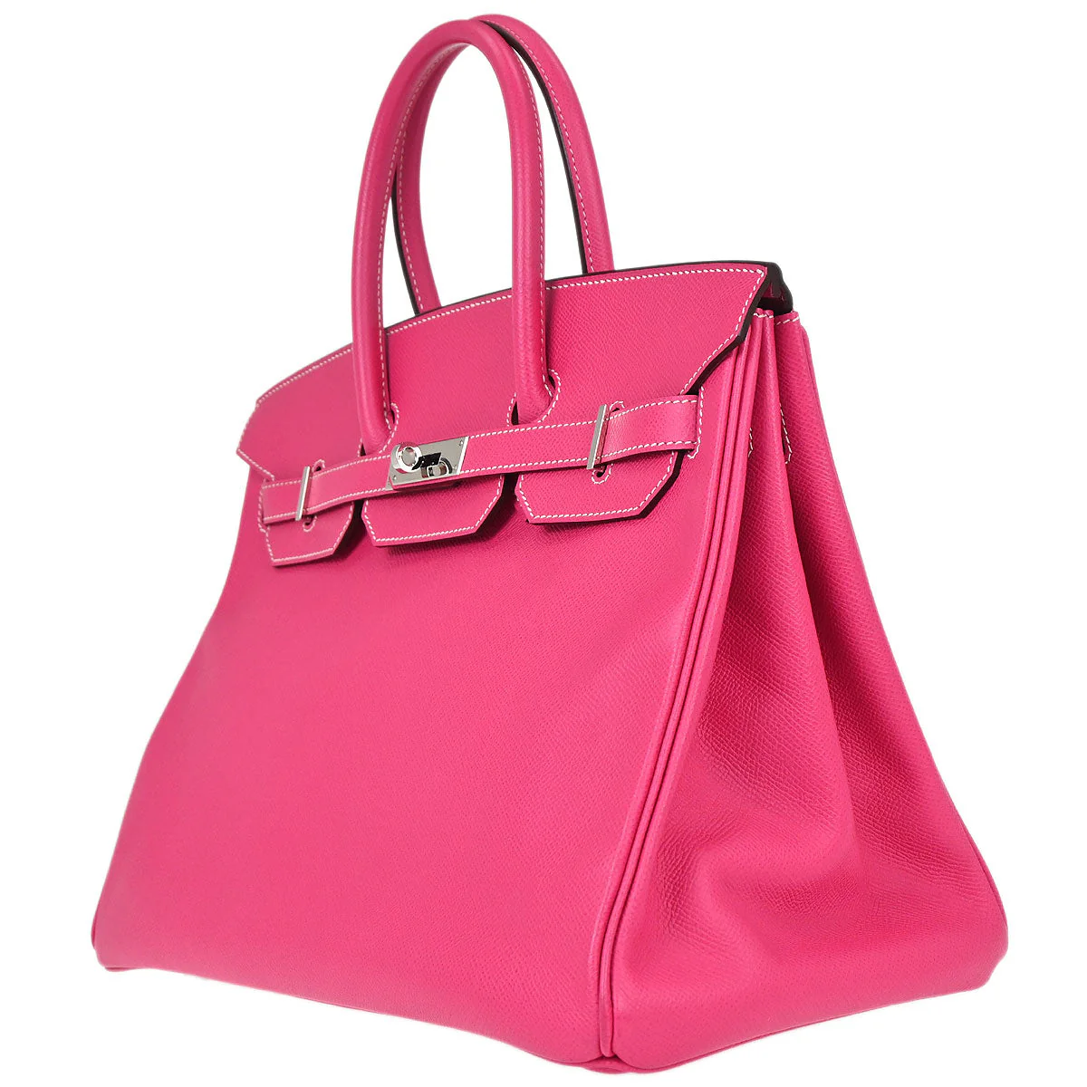 Hermes Rose tyrien Epsom Birkin 35 Handbag - Image 3