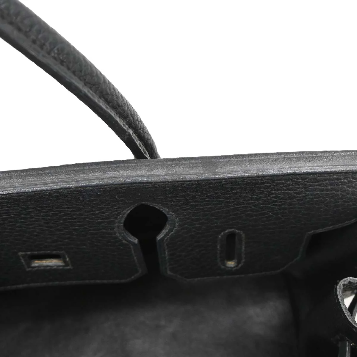 Hermes Black Ardennes Birkin 30 Handbag - Image 16