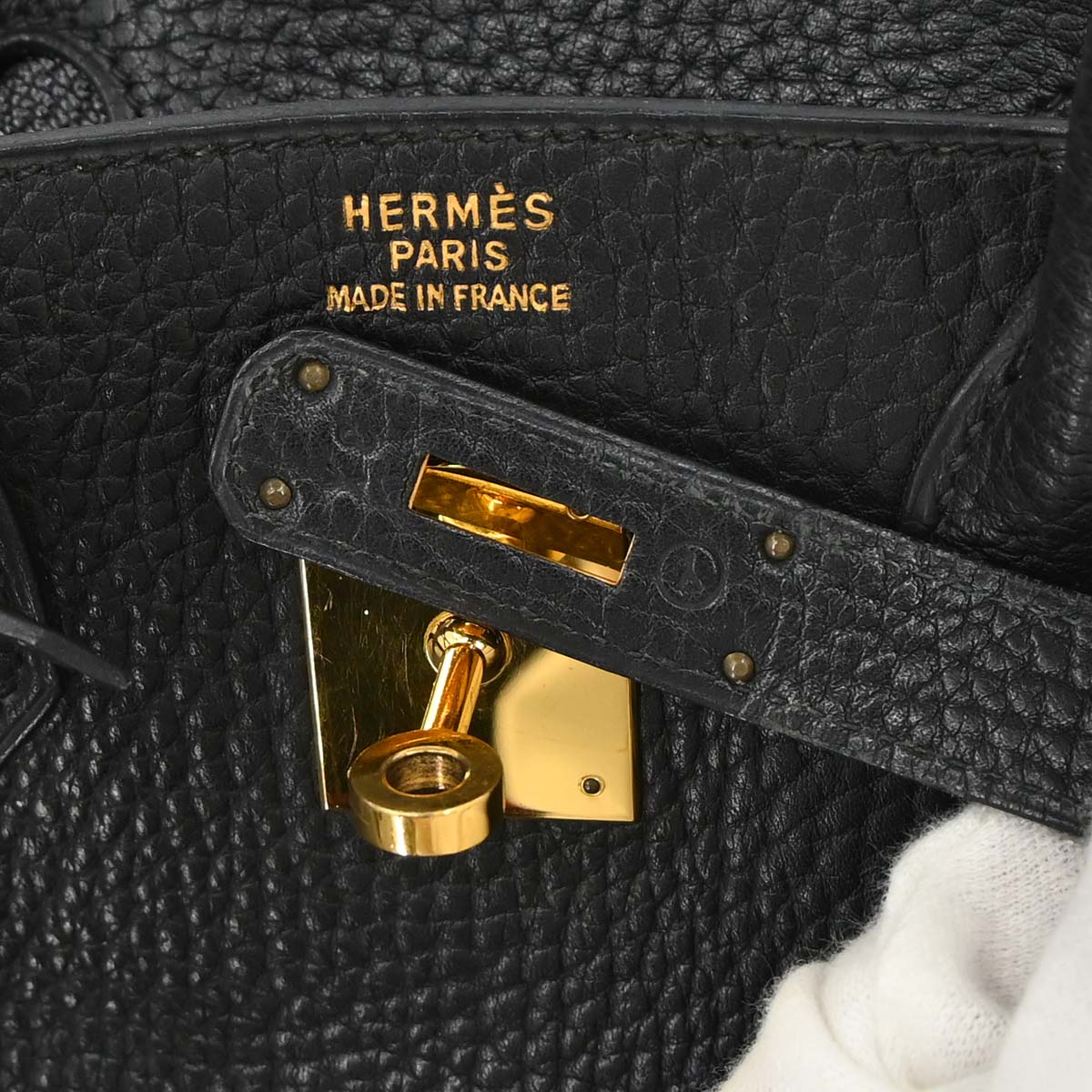 Hermes Black Ardennes Birkin 30 Handbag - Image 20