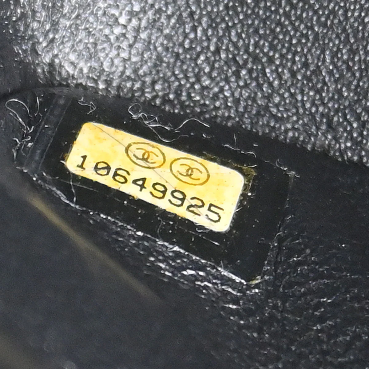 Chanel Black Caviar Skin Medium Classic Double Flap Shoulder Bag - Image 19