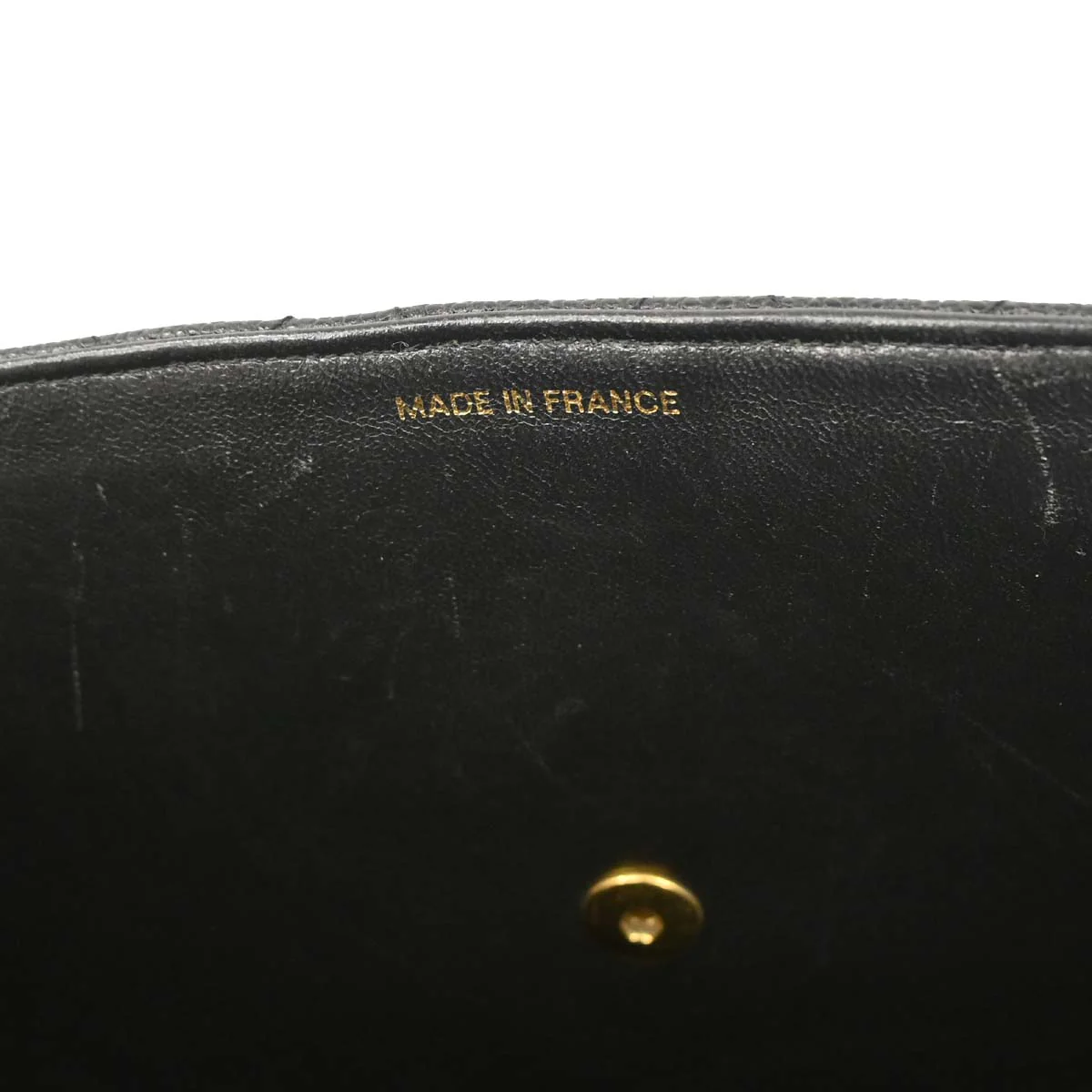 Chanel Black Caviar Skin Jumbo Classic Flap Shoulder Bag - Image 17