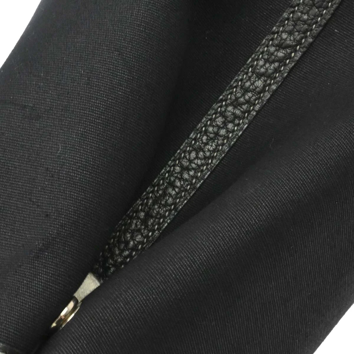 Hermes Black Toile Officier Negonda Garden Party 36 PM Tote Bag - Image 11