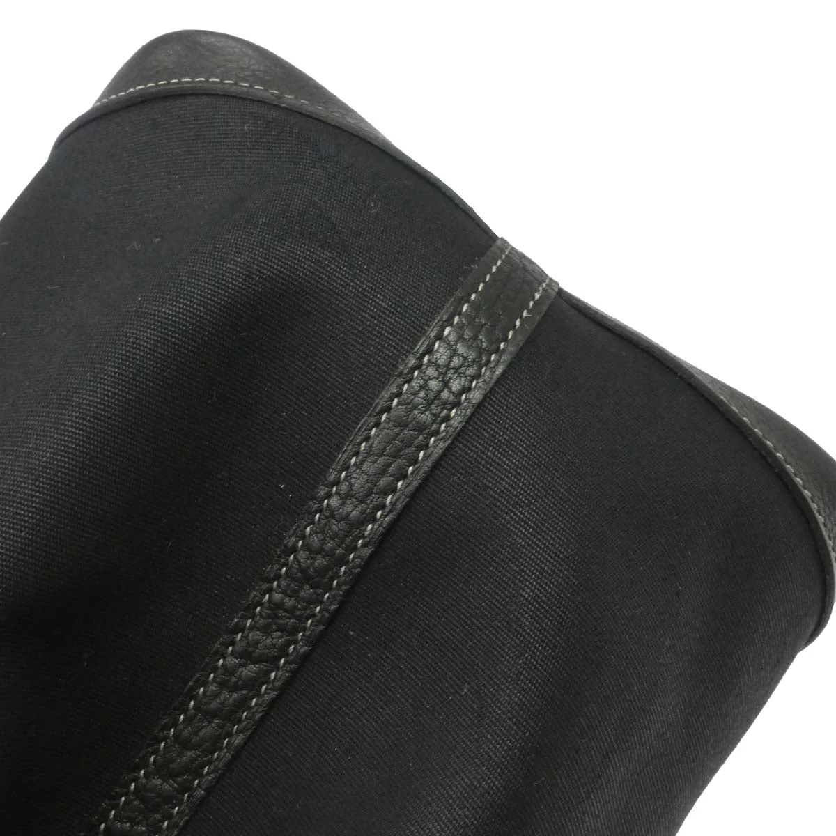 Hermes Black Toile Officier Negonda Garden Party 36 PM Tote Bag - Image 12