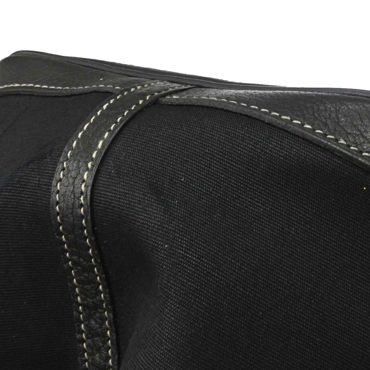 Hermes Black Toile Officier Negonda Garden Party 36 PM Tote Bag - Image 8