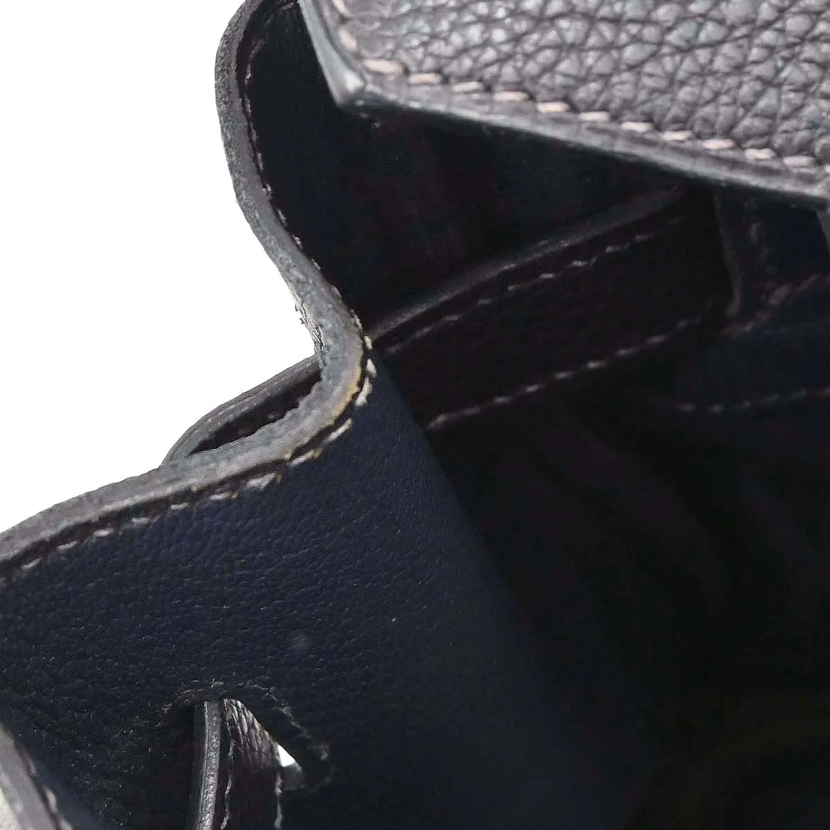 Hermes Blue Indigo Togo Birkin 35 Handbag - Image 17