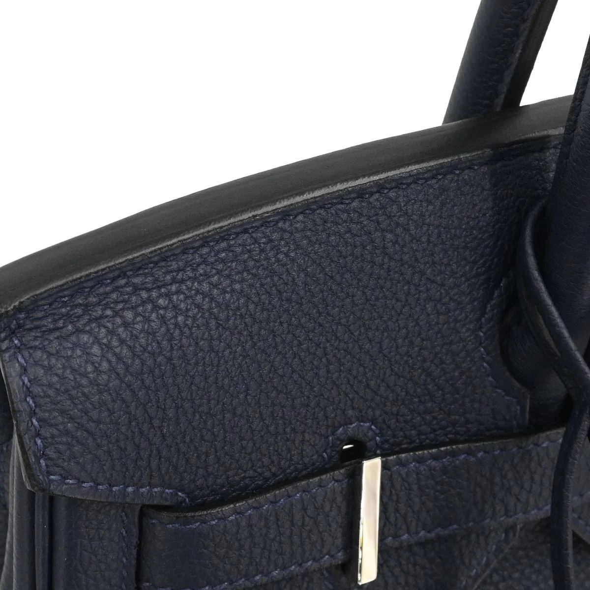Hermes Blue Nuit Togo Birkin 30 Handbag - Image 3