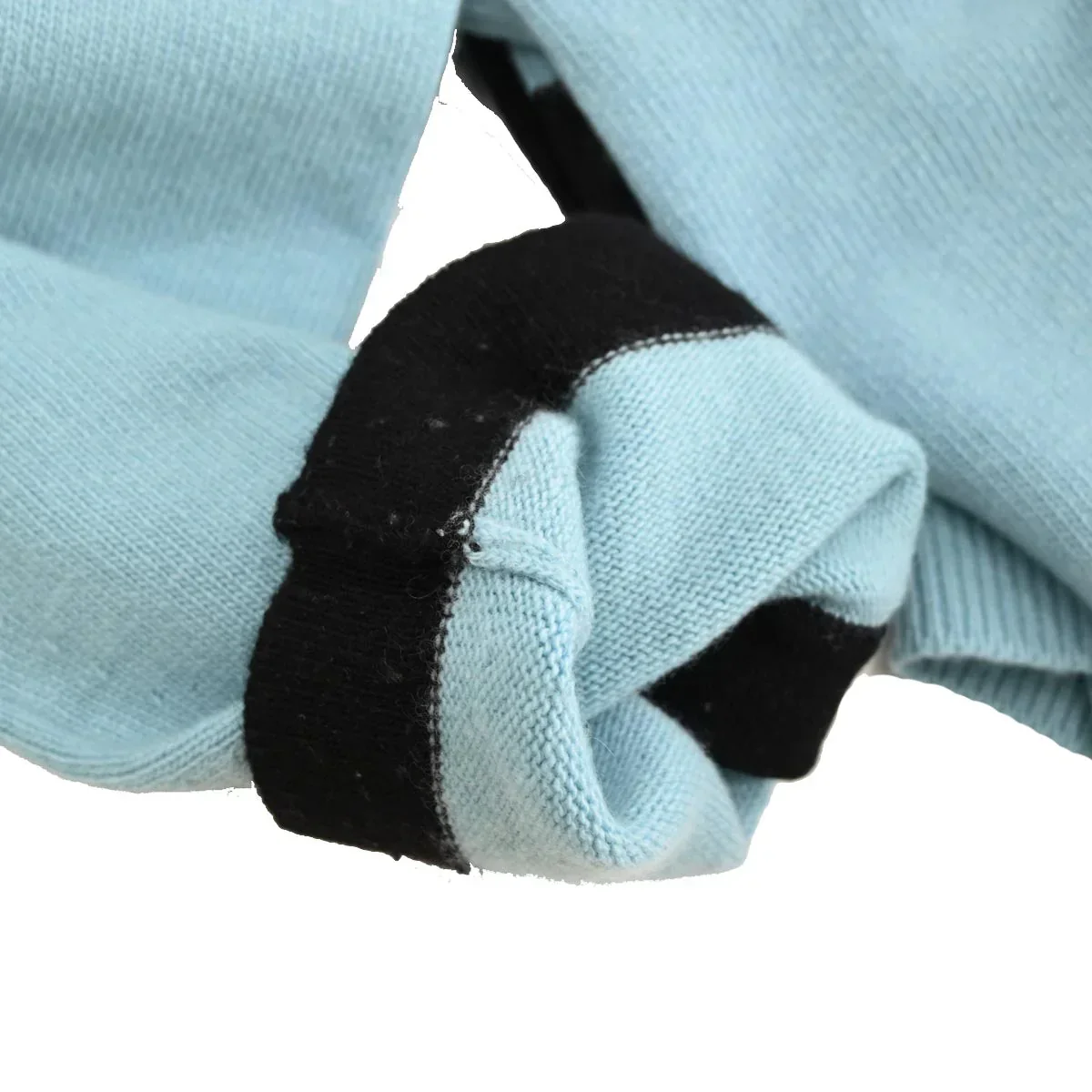 Chanel Sweater Light Blue CR93 #42 - Image 5
