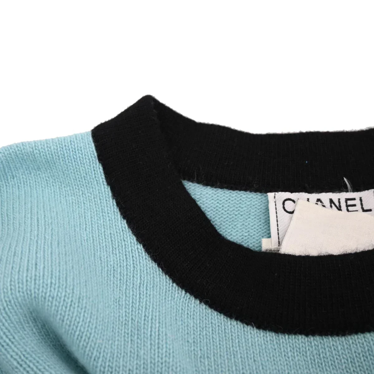 Chanel Sweater Light Blue CR93 #42 - Image 7