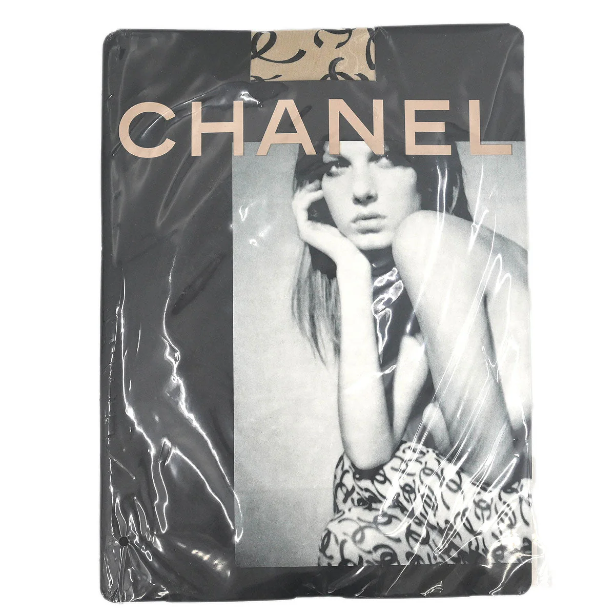 Chanel* 2000 Tights Beige #40-42 - Image 2