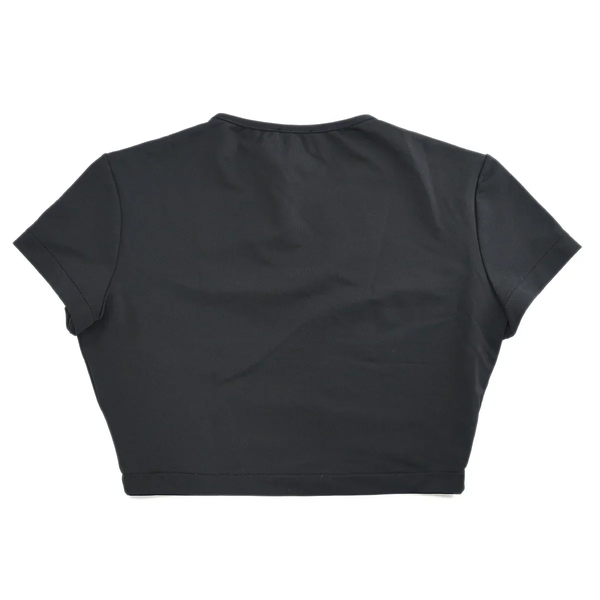 Chanel Cropped T-shirt Black 95P #40 - Image 2