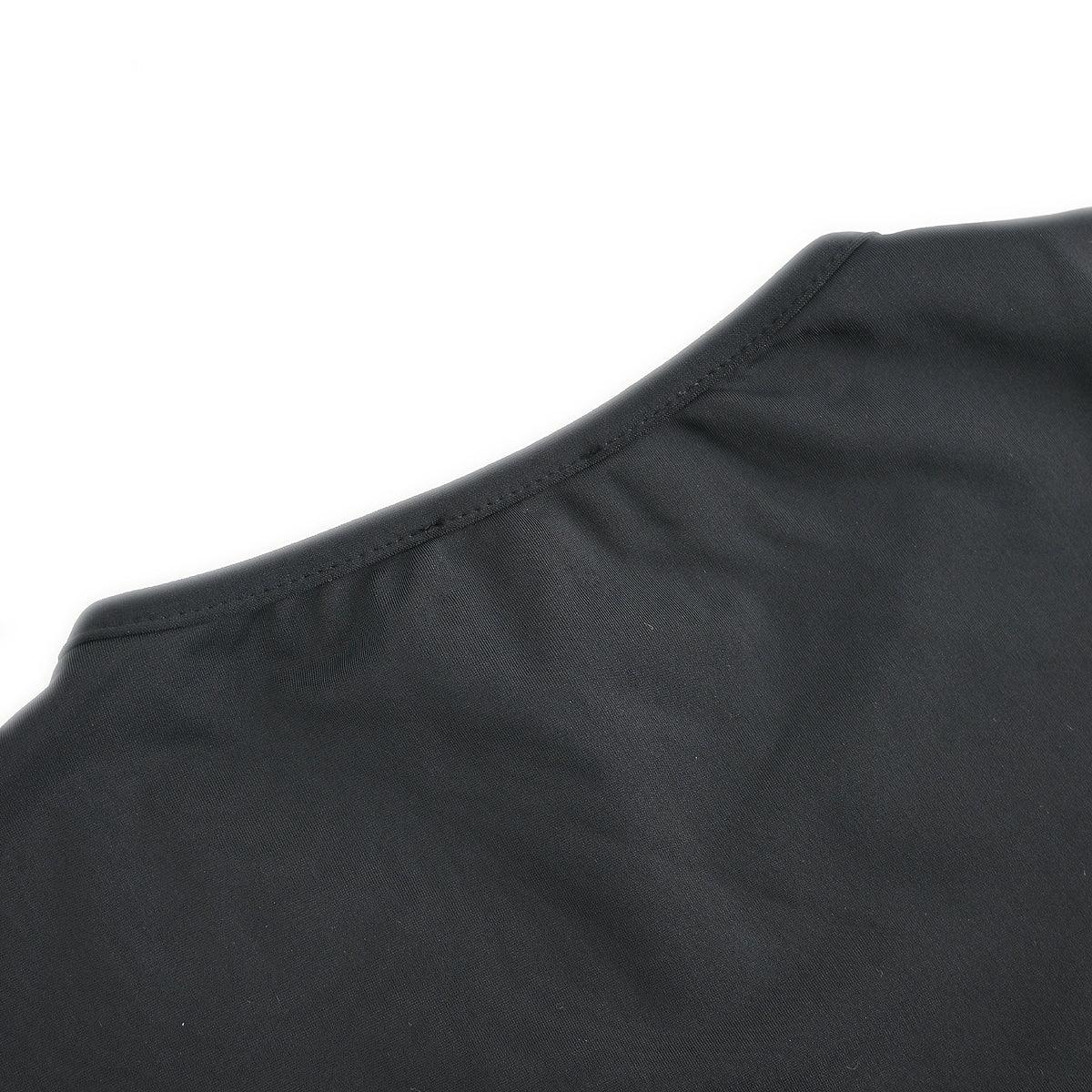 Chanel Cropped T-shirt Black 95P #40 - Image 4