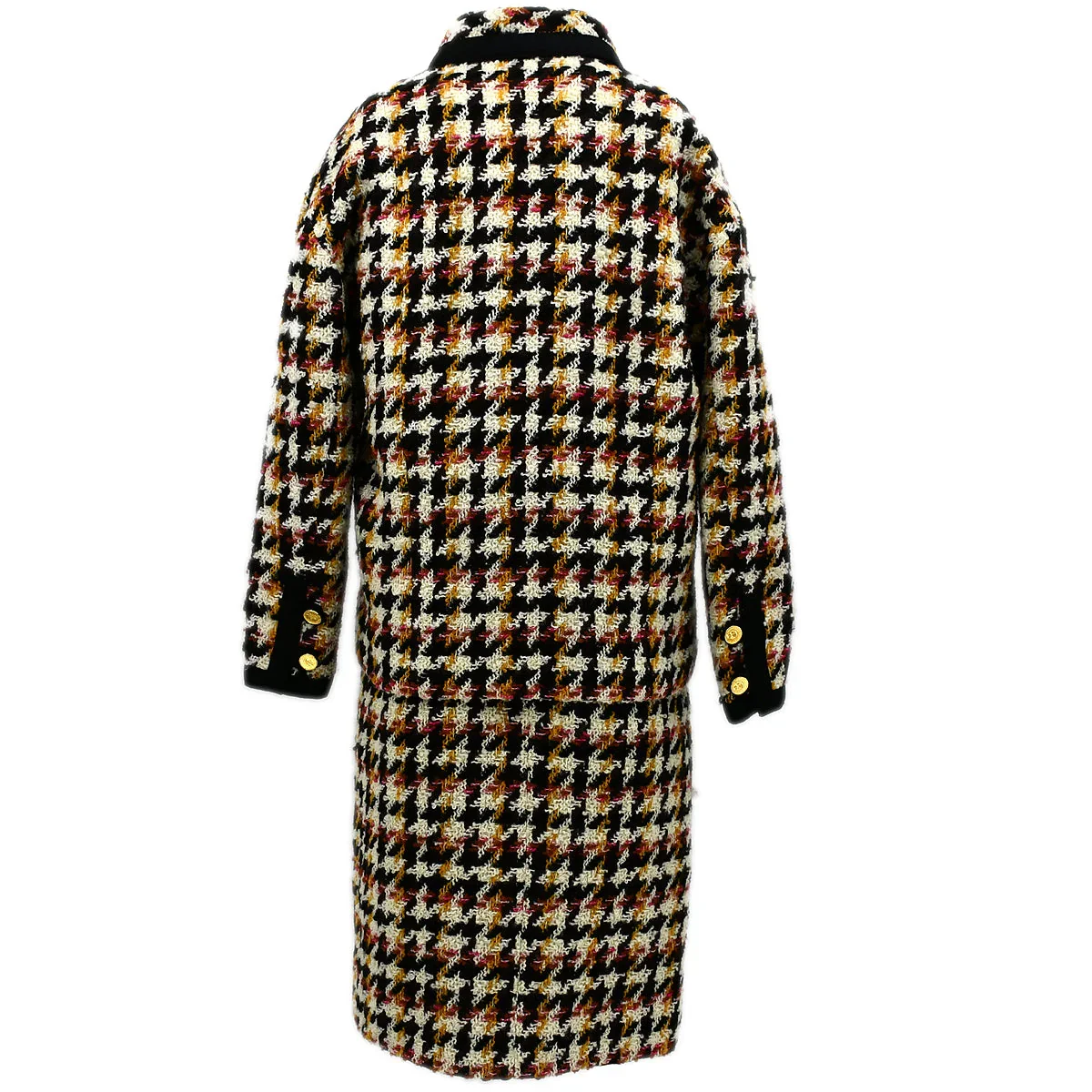 Chanel Setup Suit Jacket Dress Black 01 #38 - Image 2