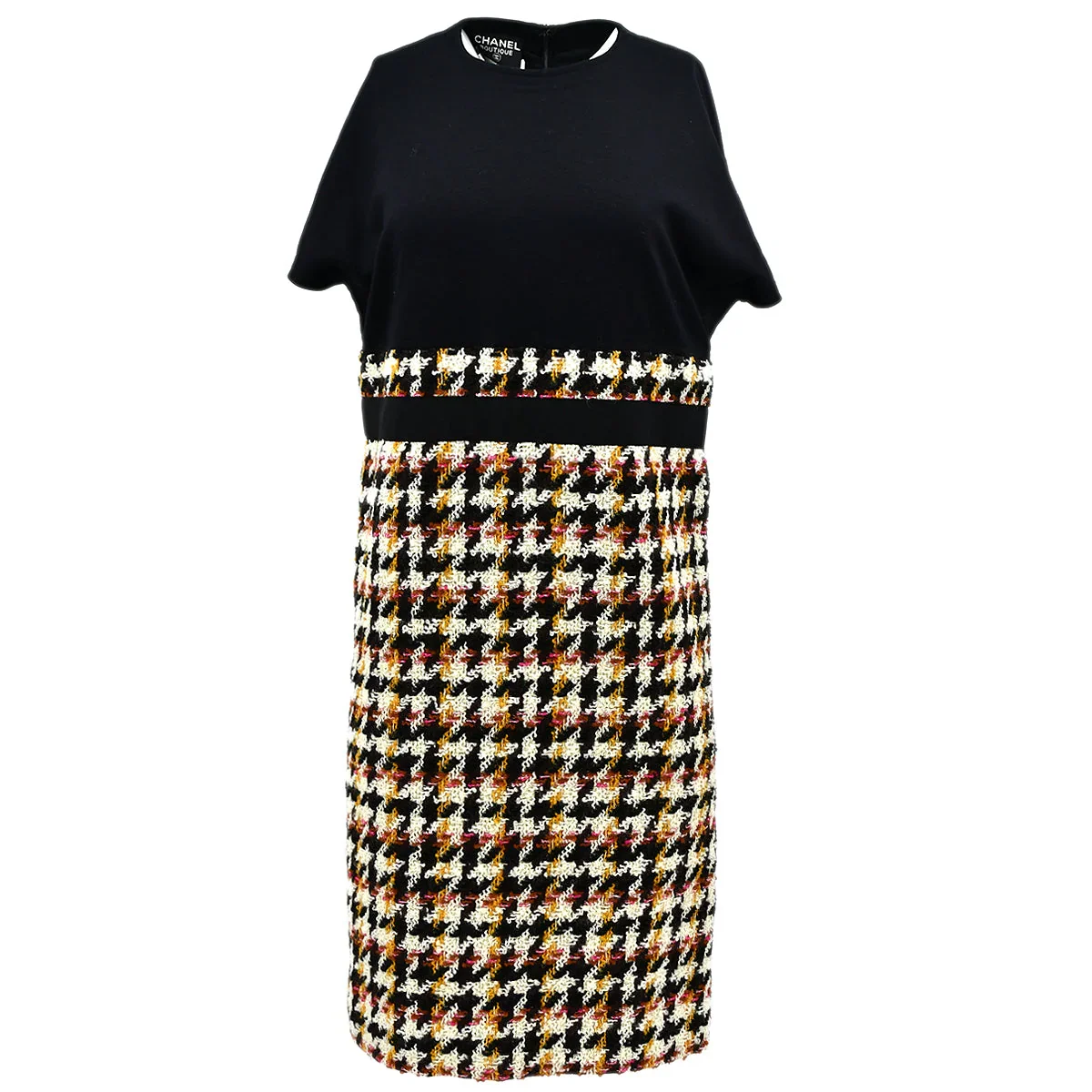 Chanel Setup Suit Jacket Dress Black 01 #38 - Image 3