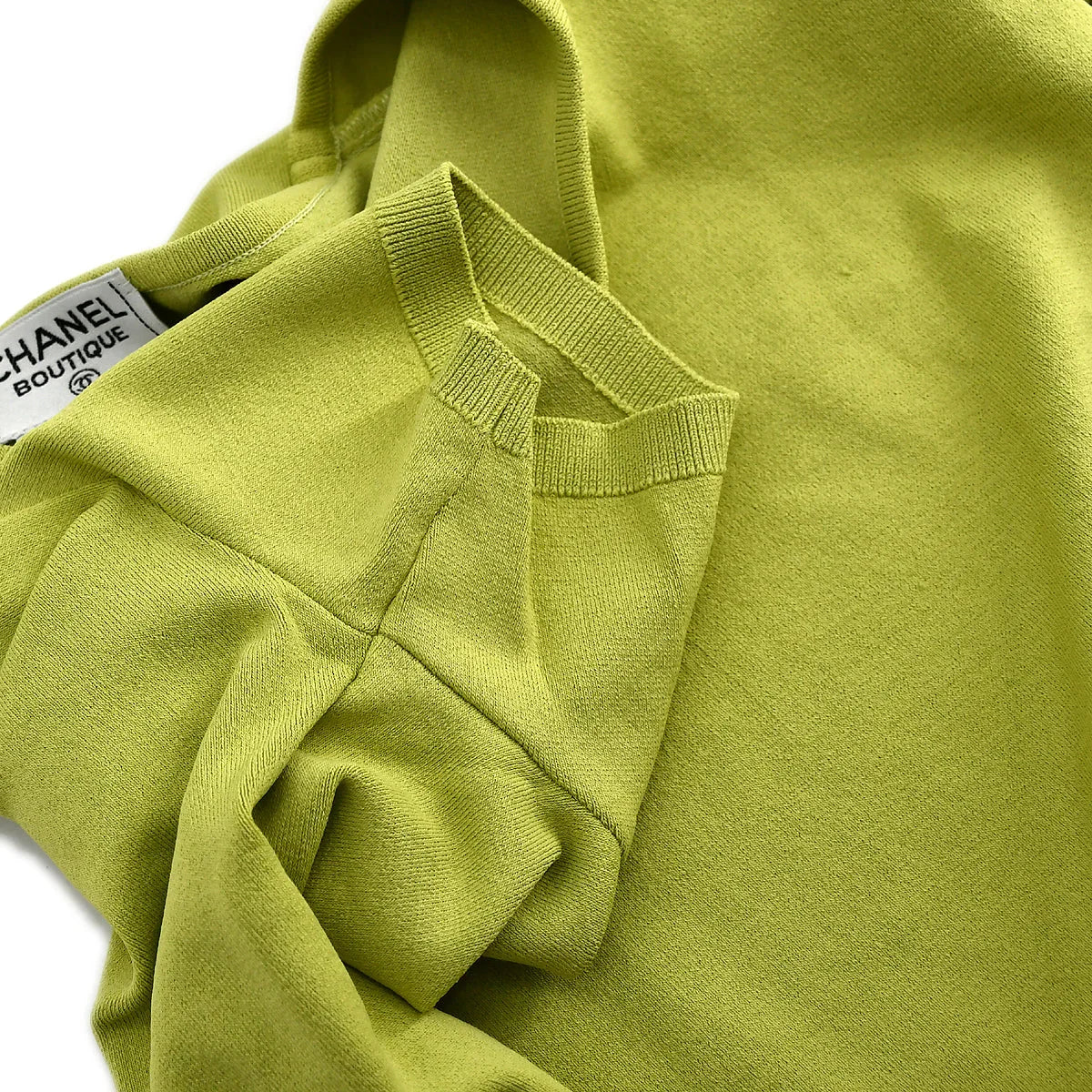 Chanel T-shirt Light Green 98P #40 - Image 6