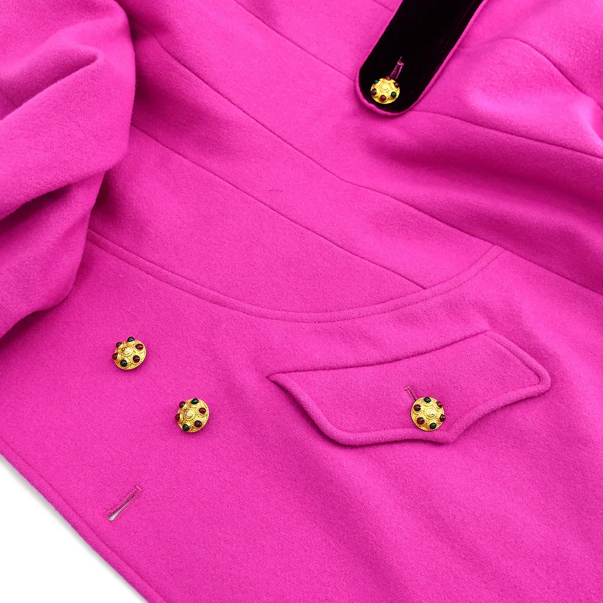 Chanel Gripoix Coat Pink 96A #38 - Image 5