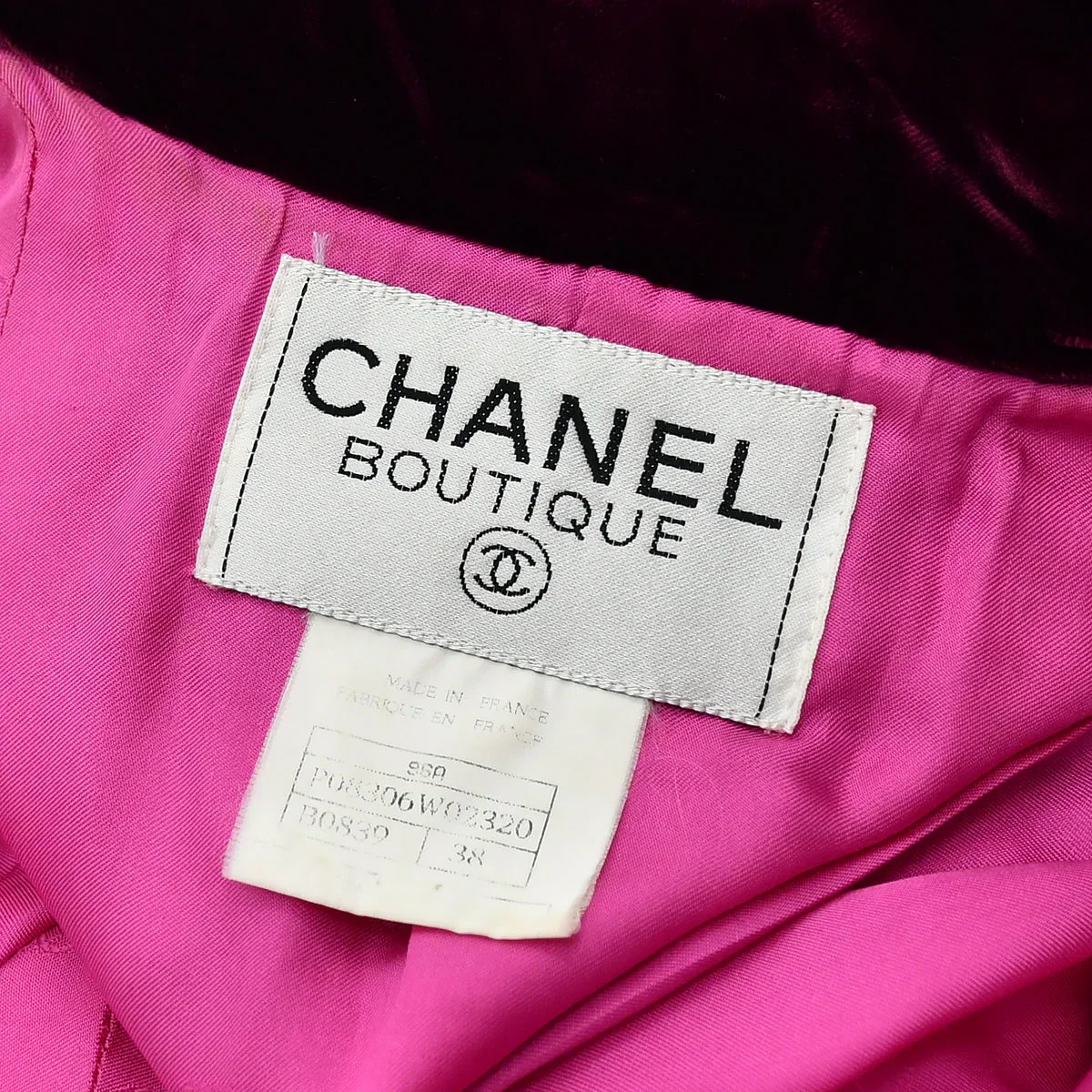 Chanel Gripoix Coat Pink 96A #38 - Image 9