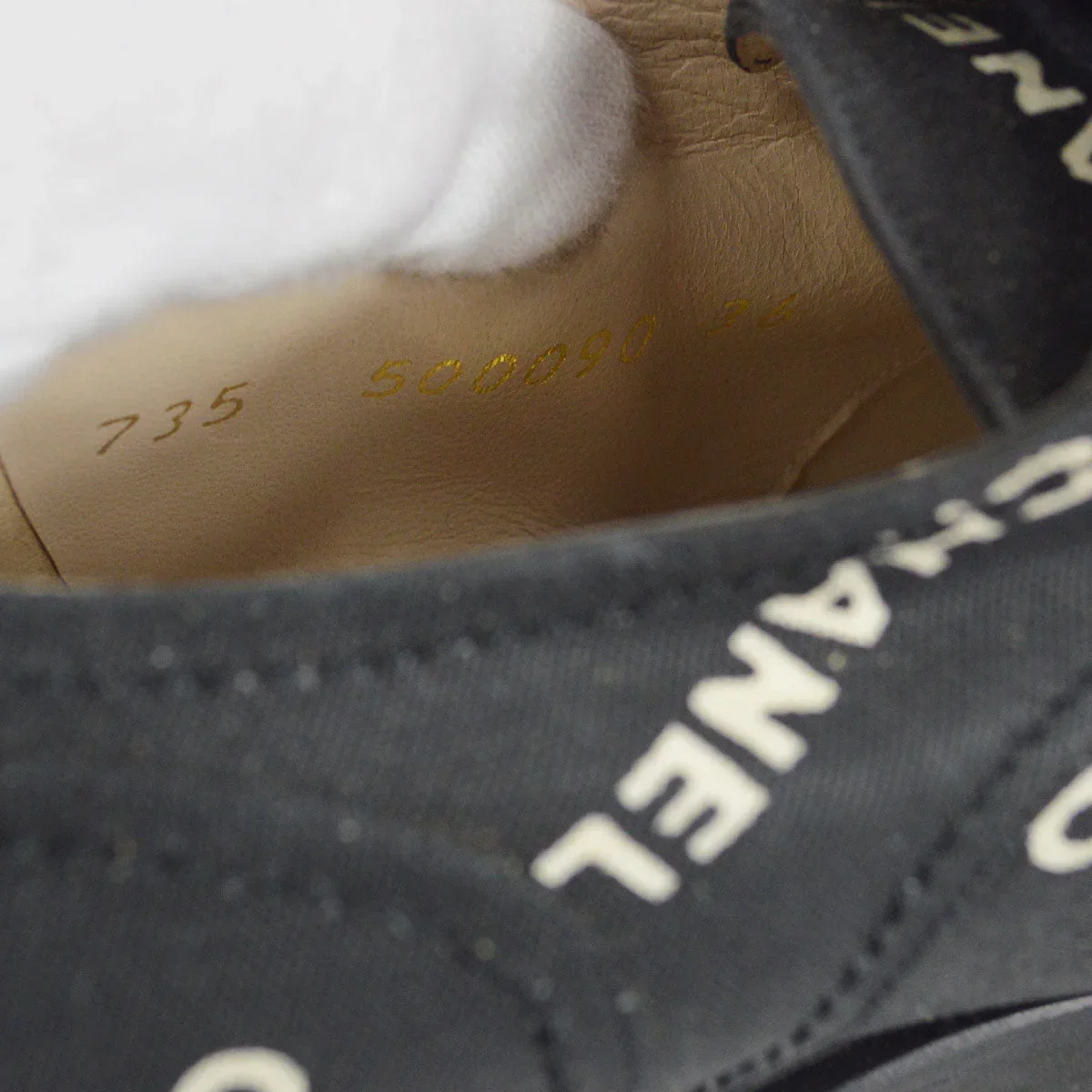 Chanel Spring 1995 Oxford Shoes #36 - Image 7