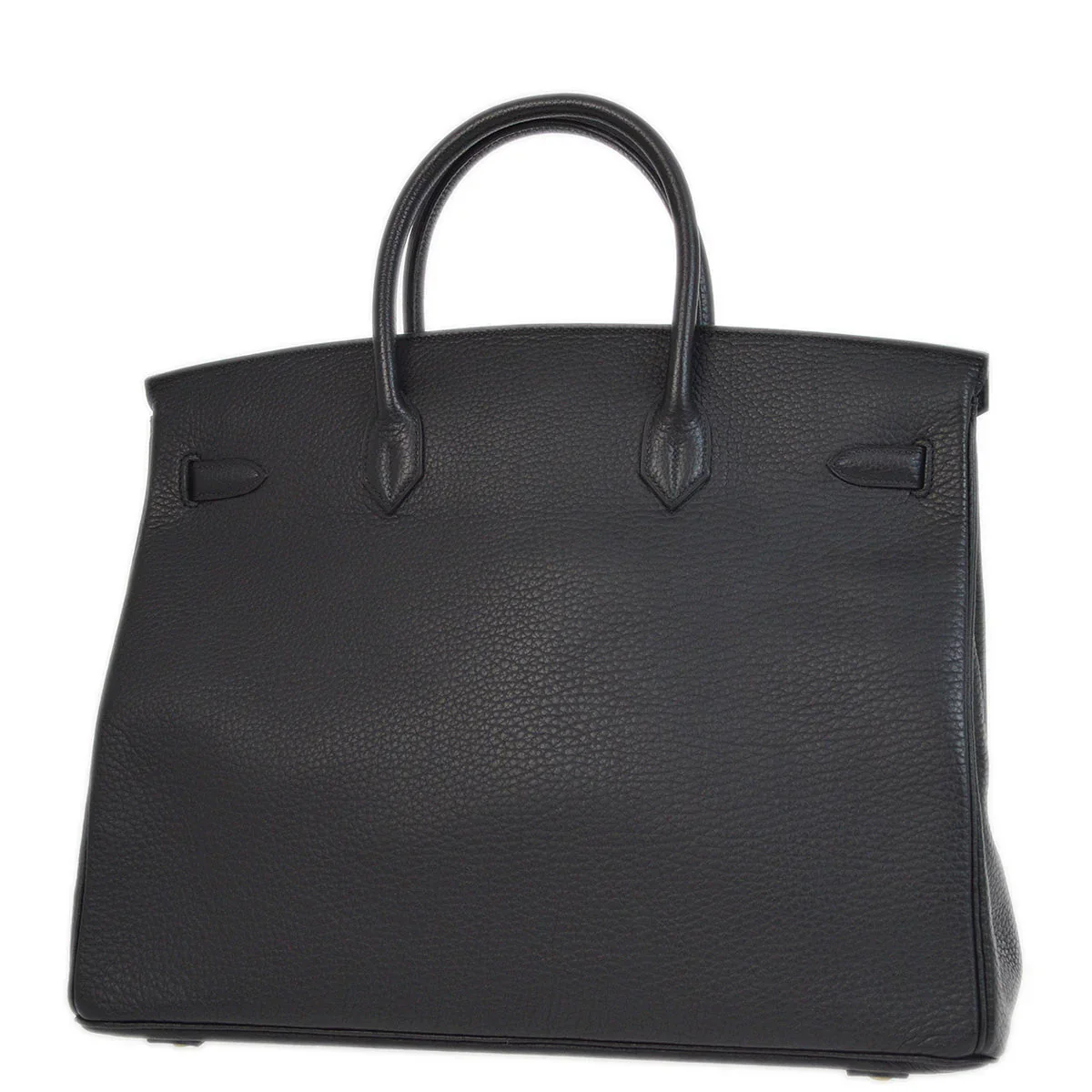 Hermes 1991 Black Ardennes Birkin 40 Handbag - Image 2