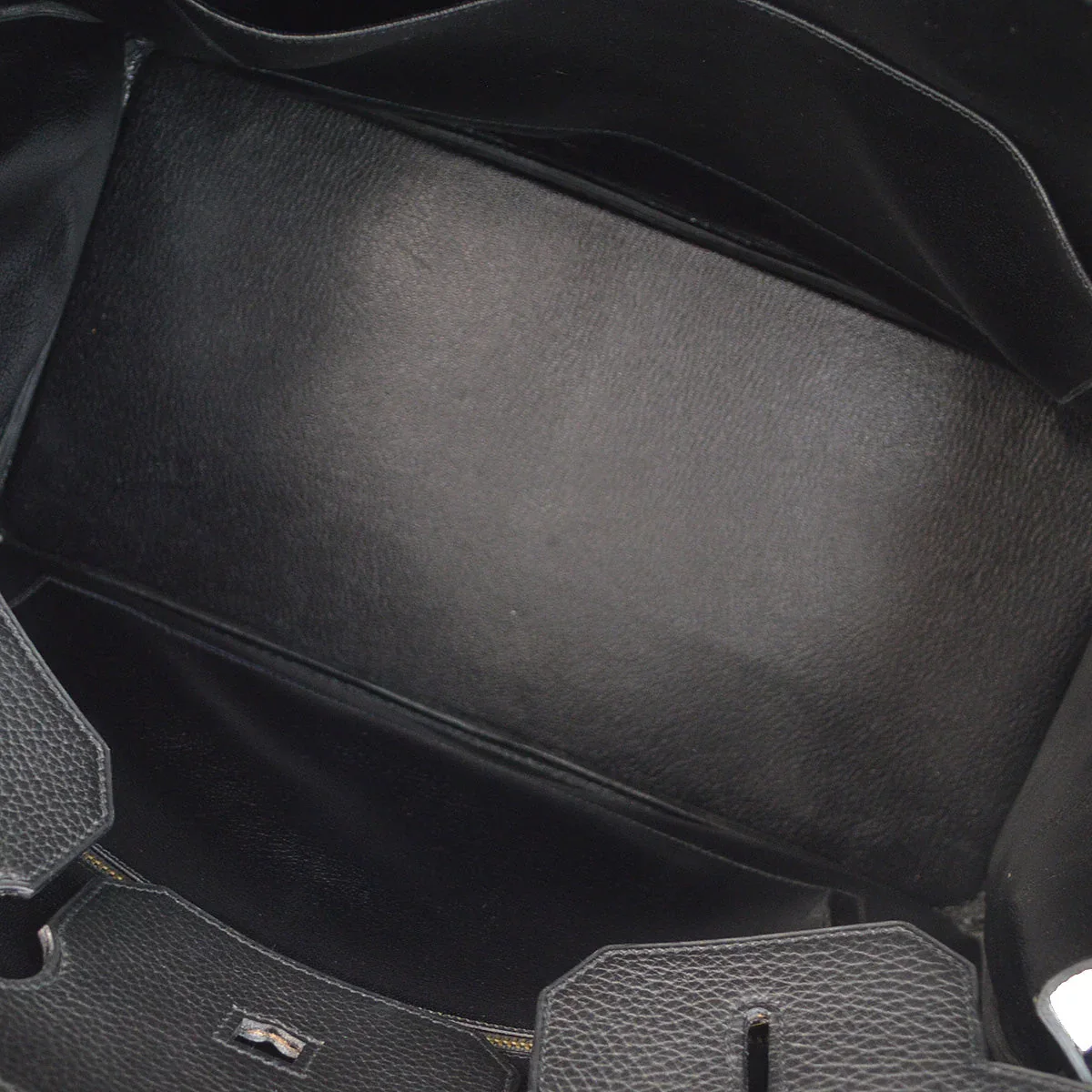 Hermes 1991 Black Ardennes Birkin 40 Handbag - Image 6