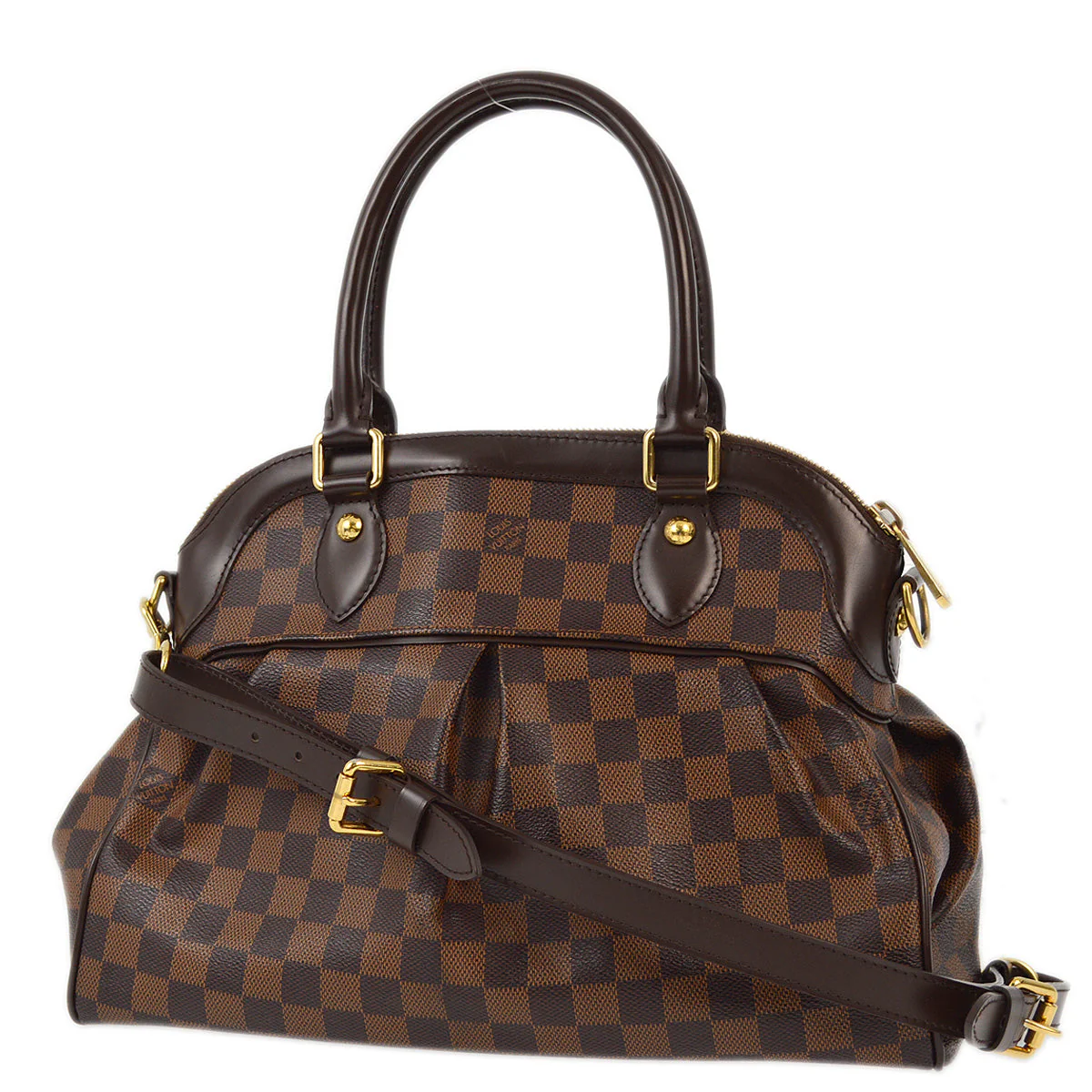 Louis Vuitton 2011 Damier Trevi PM 2way Shoulder Handbag N51997 - Image 2