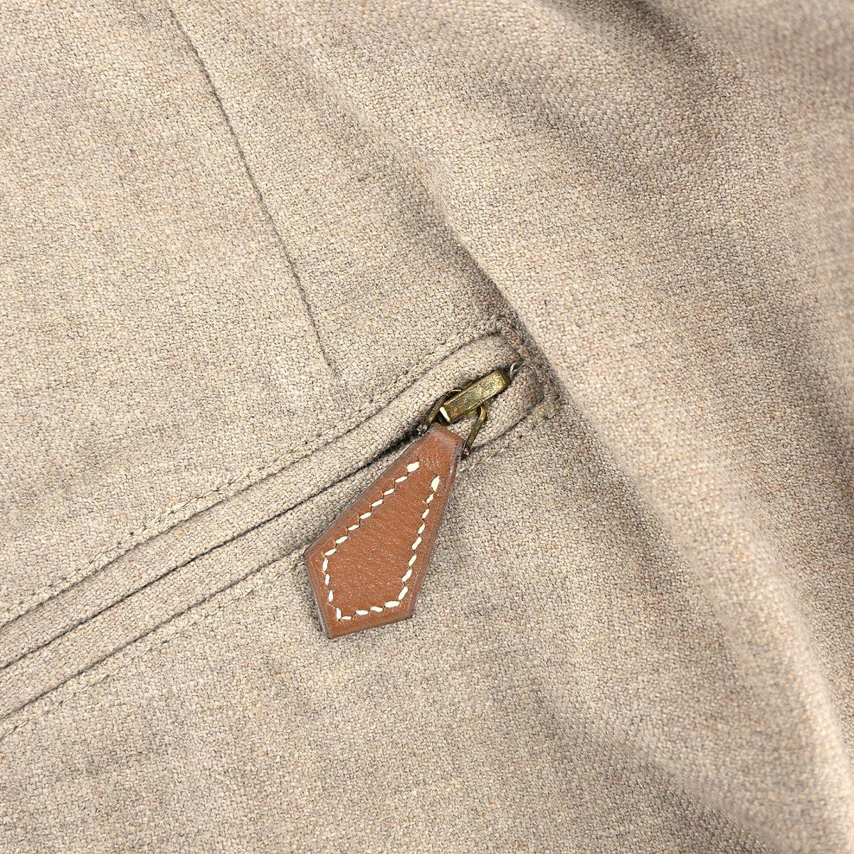 Hermes Knee Length Skirt Beige #36 - Image 6