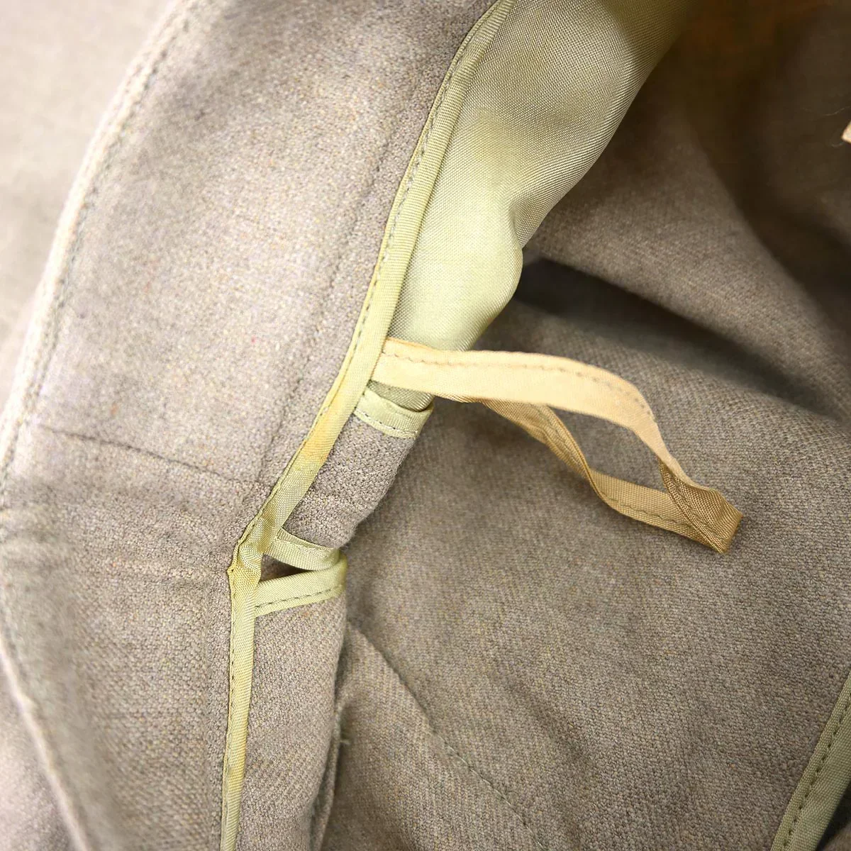 Hermes Knee Length Skirt Beige #36 - Image 9