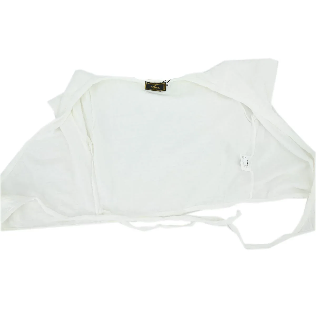 Fendi T-shirt Top White #40 - Image 4
